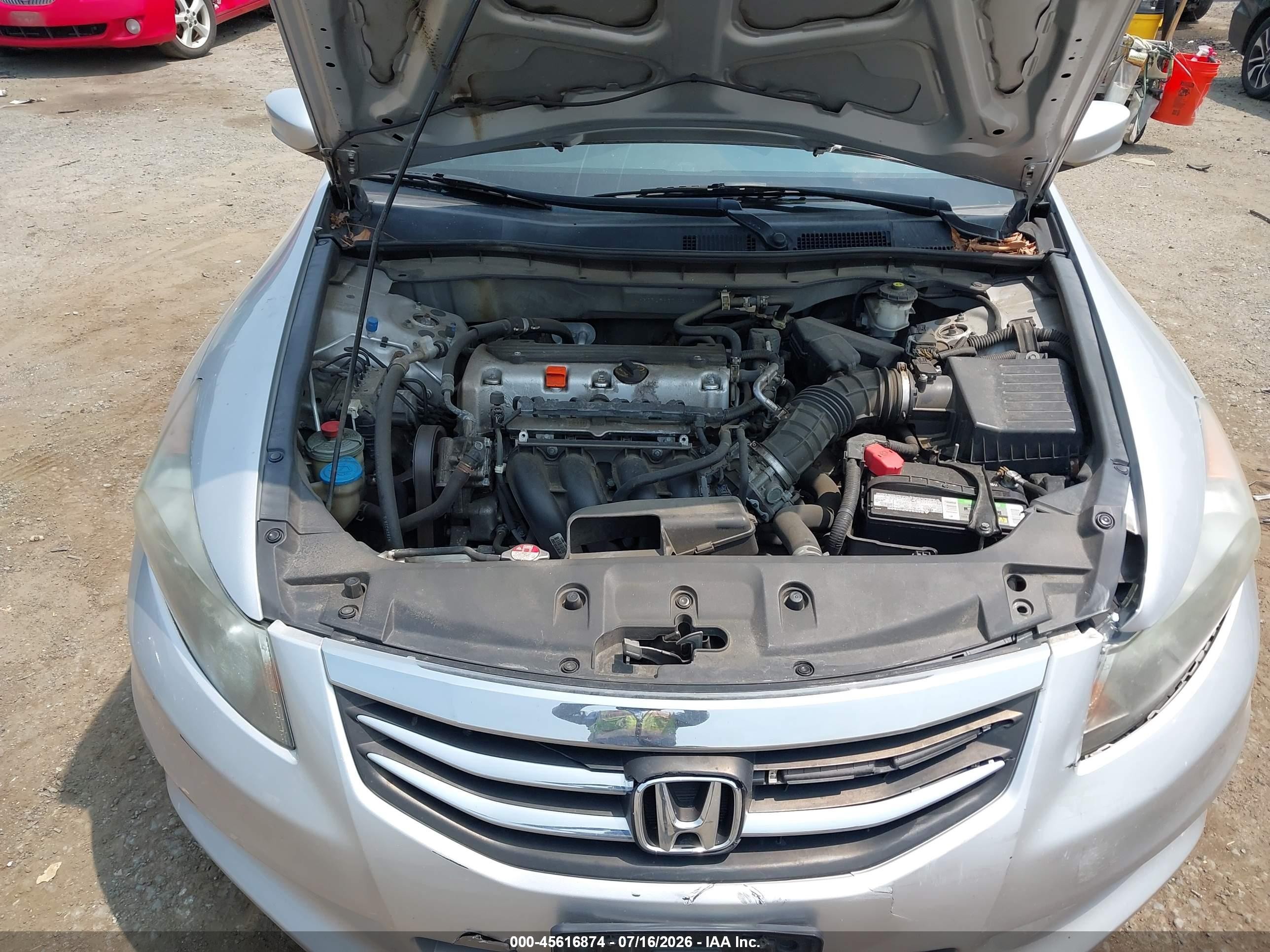 2012 Honda Accord 2.4 Se Silver vin: 1HGCP2F62CA011341