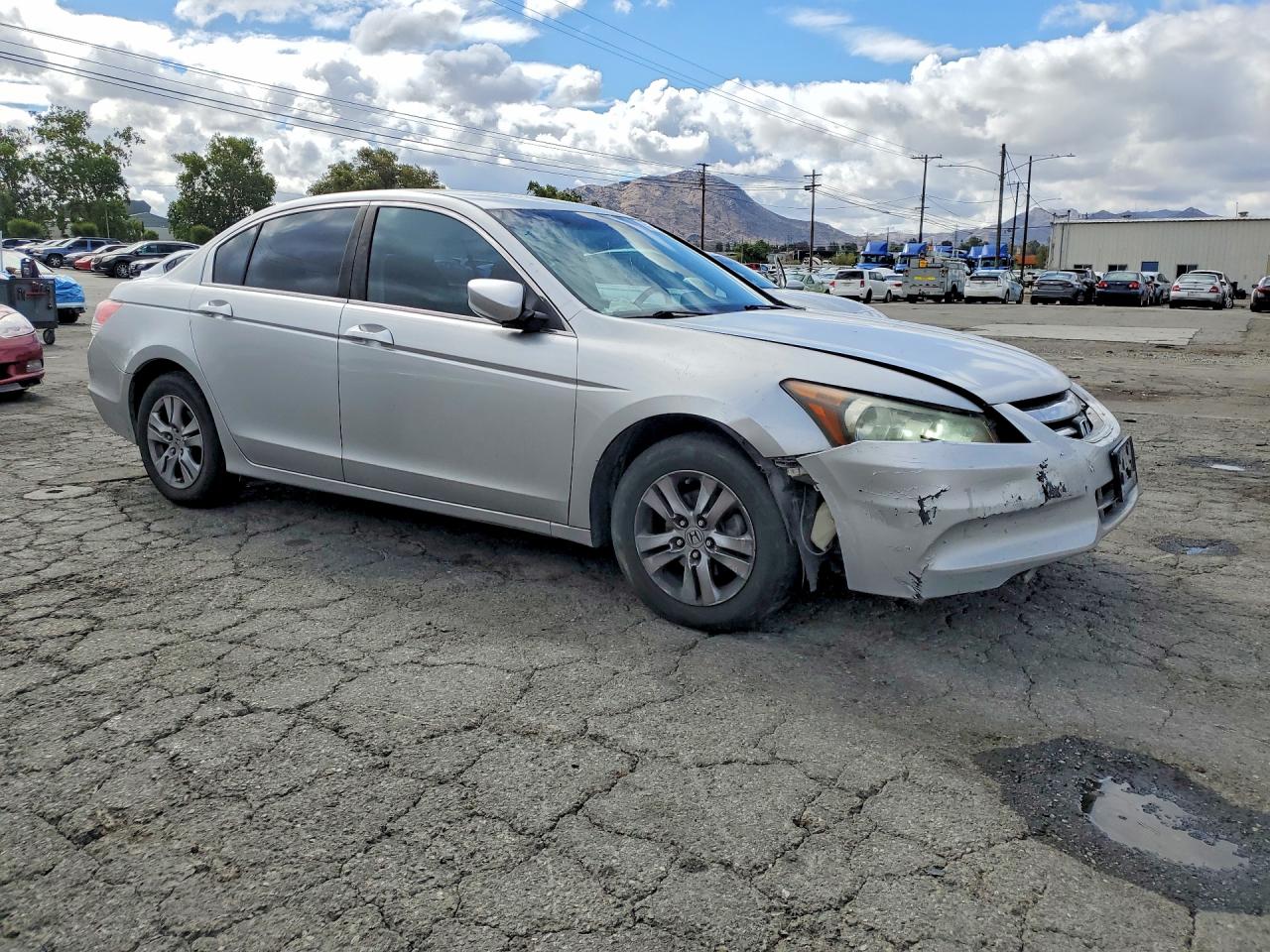 2012 Honda Accord Se Silver vin: 1HGCP2F62CA025353