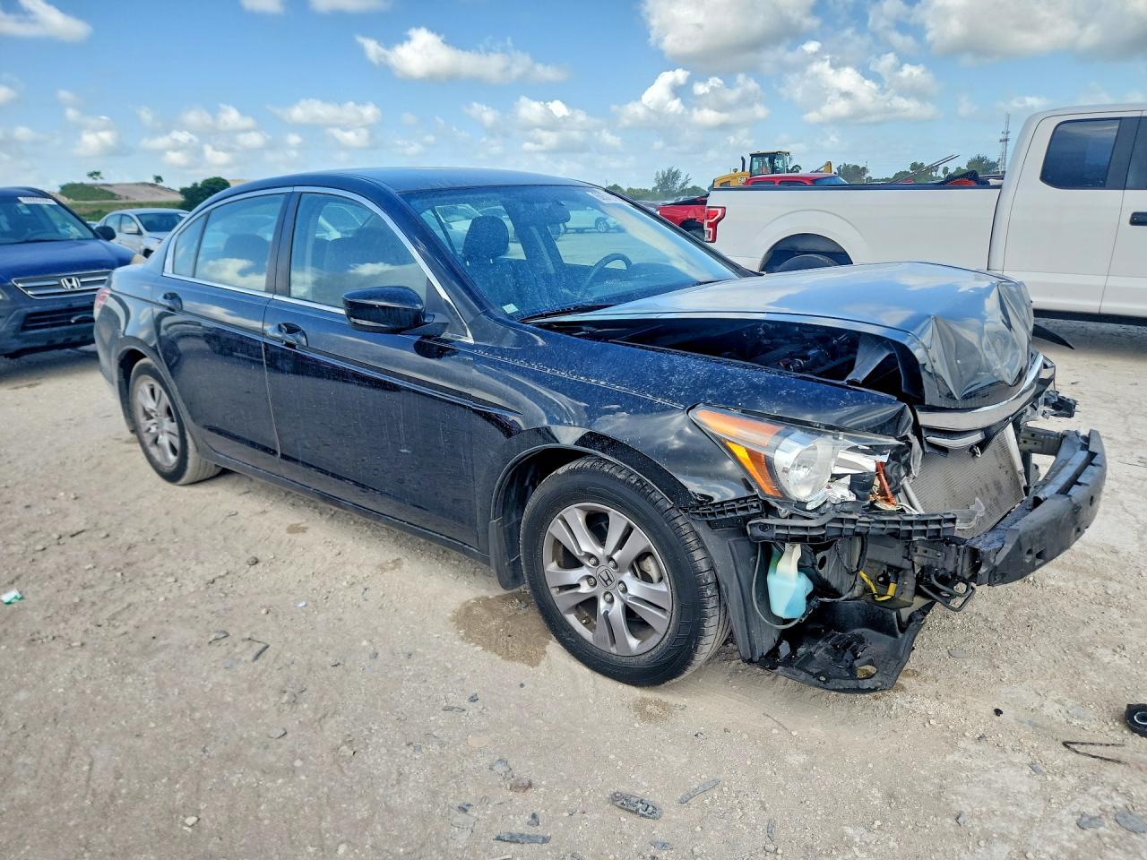 2012 Honda Accord Se Black vin: 1HGCP2F62CA026132