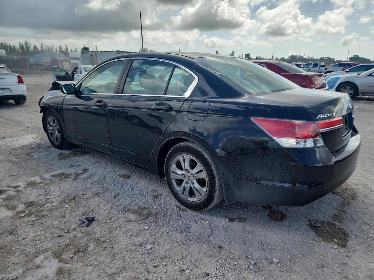 2012 Honda Accord Se Black vin: 1HGCP2F62CA026132