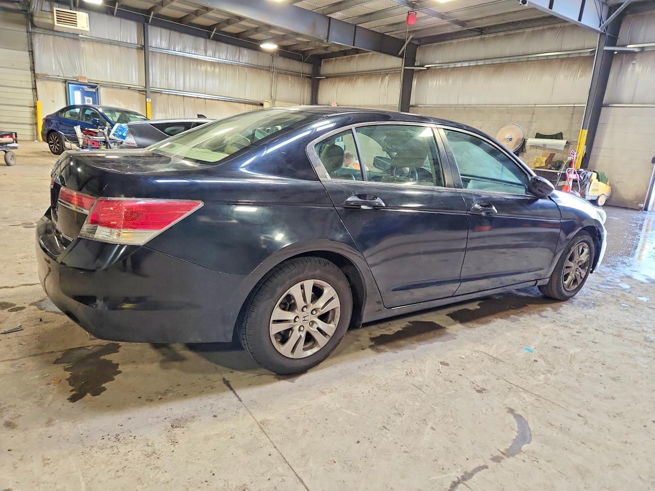 2012 Honda Accord Se Black vin: 1HGCP2F62CA032657