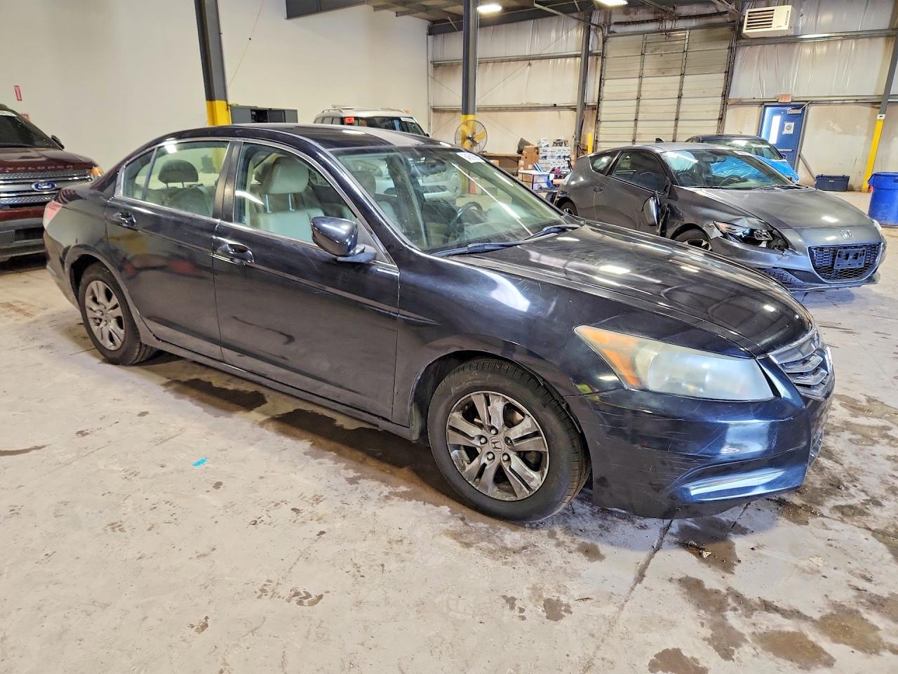 2012 Honda Accord Se Black vin: 1HGCP2F62CA032657