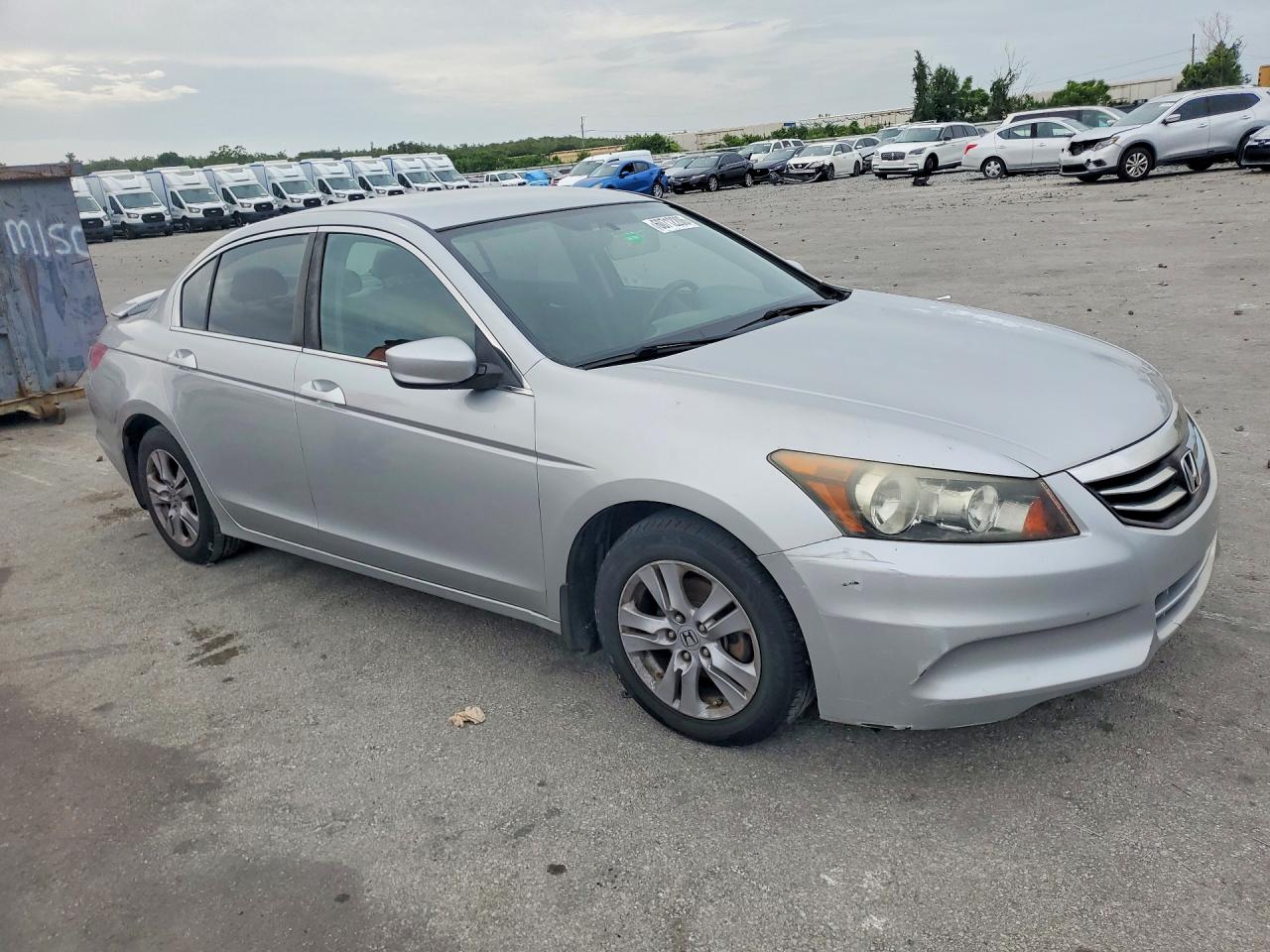 2012 Honda Accord Se Серебряный vin: 1HGCP2F62CA042038