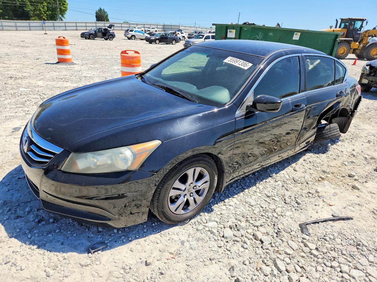 2012 Honda Accord Se Black vin: 1HGCP2F62CA046137