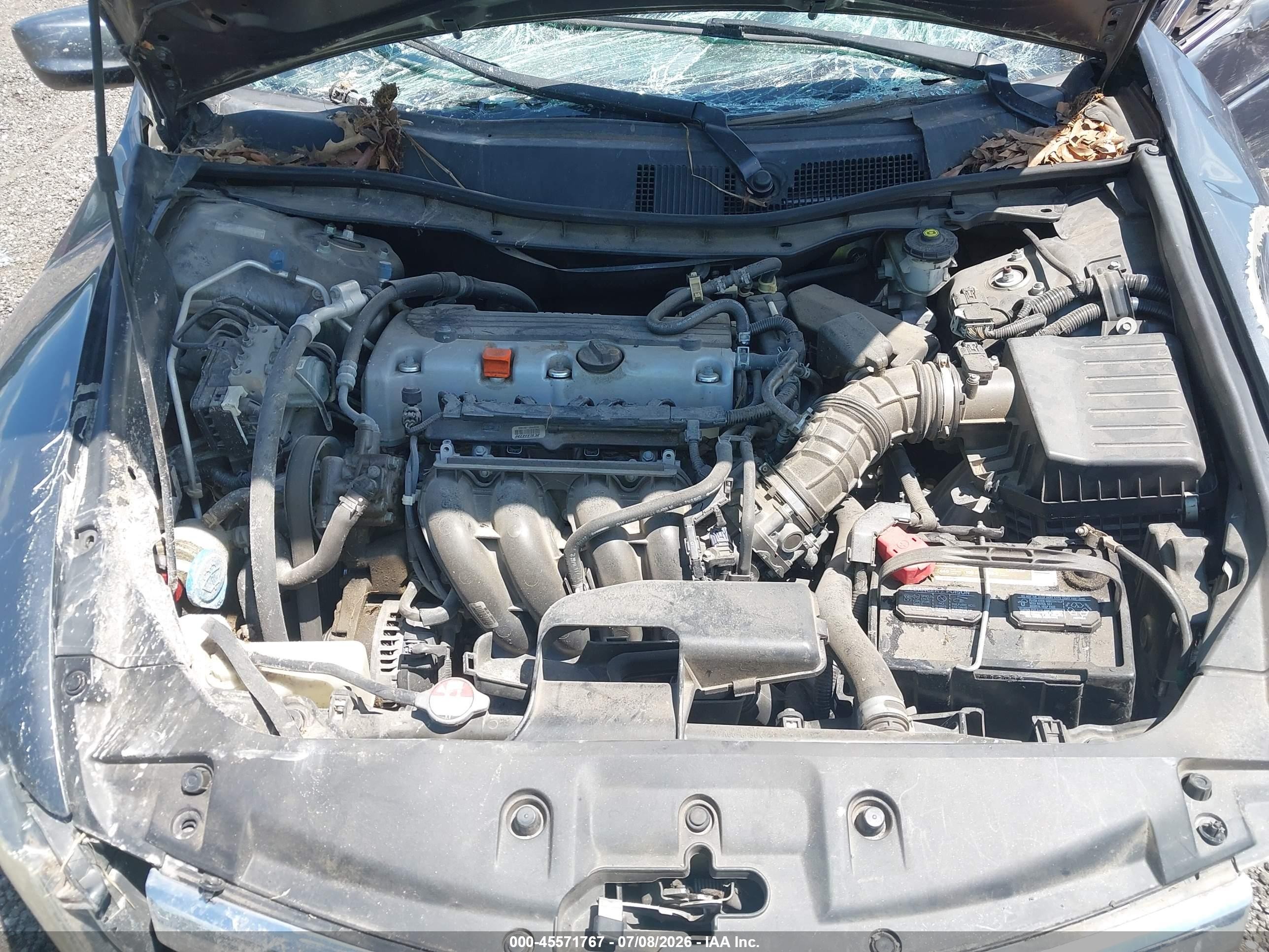 2012 Honda Accord 2.4 Se Gray vin: 1HGCP2F62CA093944