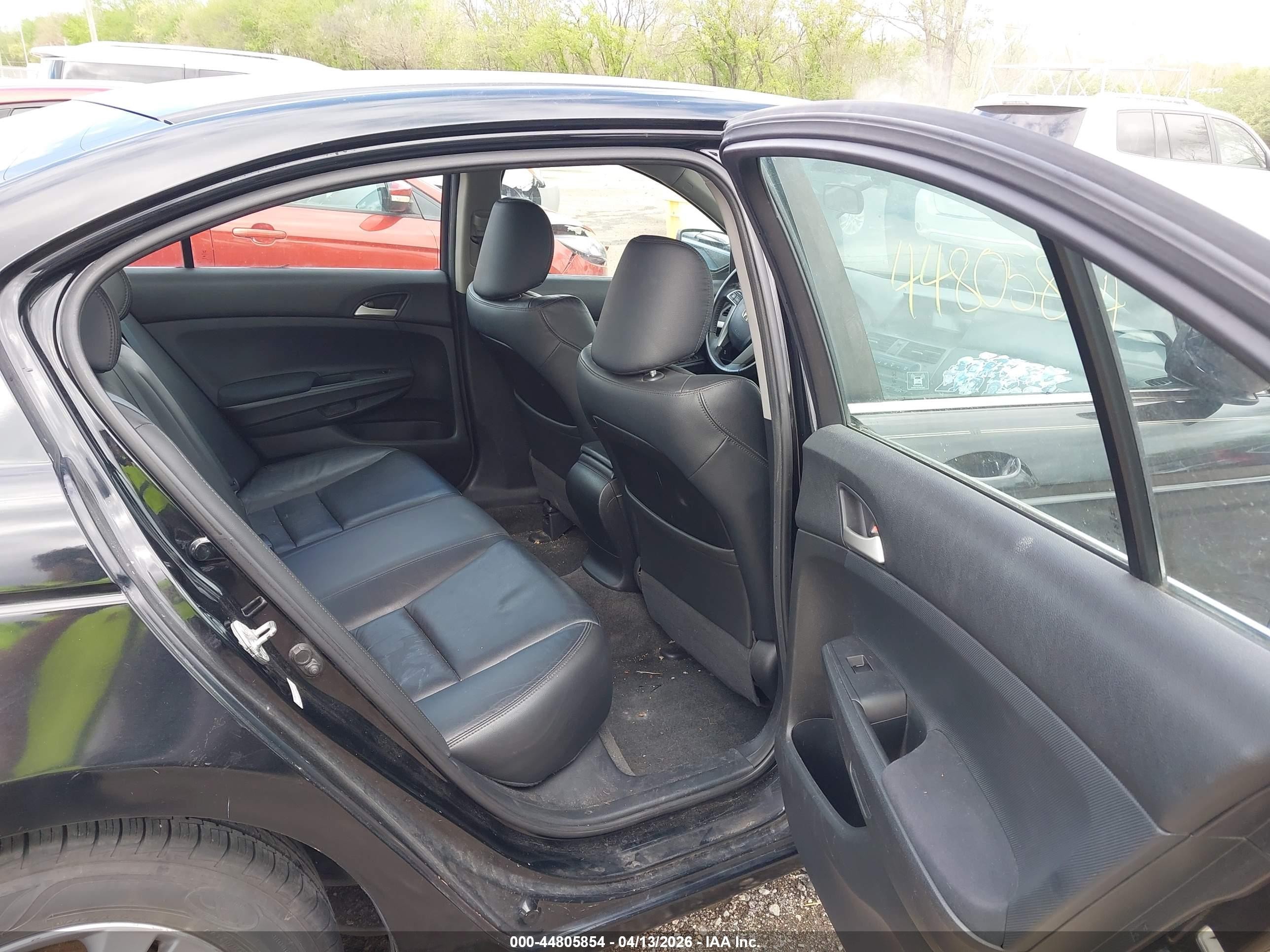 2012 Honda Accord 2.4 Se Black vin: 1HGCP2F62CA096102