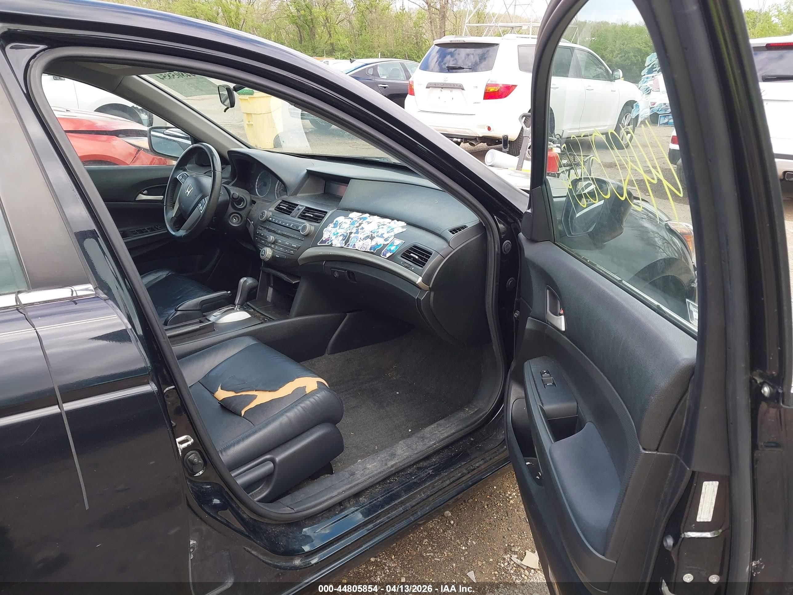 2012 Honda Accord 2.4 Se Black vin: 1HGCP2F62CA096102