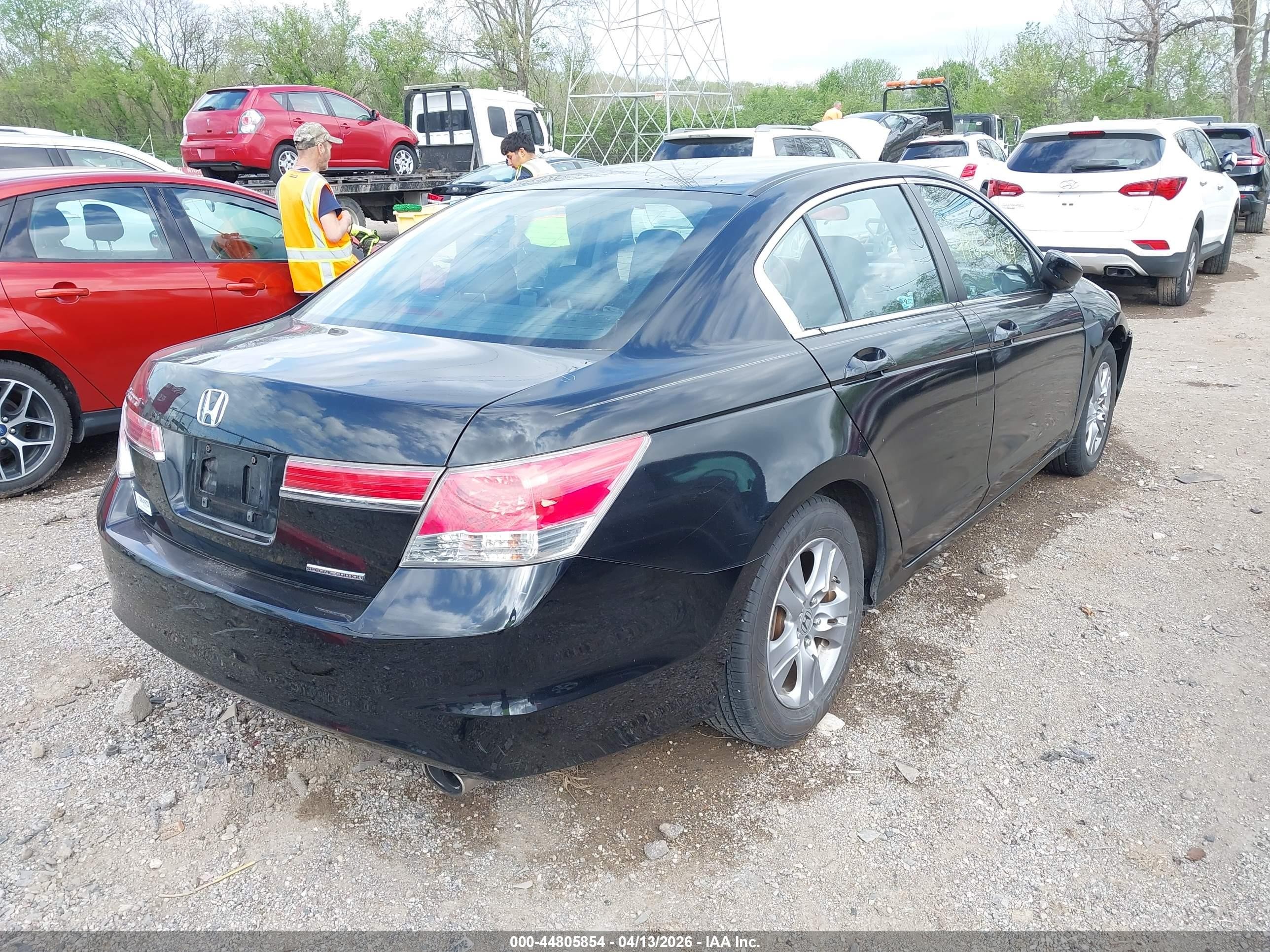 2012 Honda Accord 2.4 Se Black vin: 1HGCP2F62CA096102