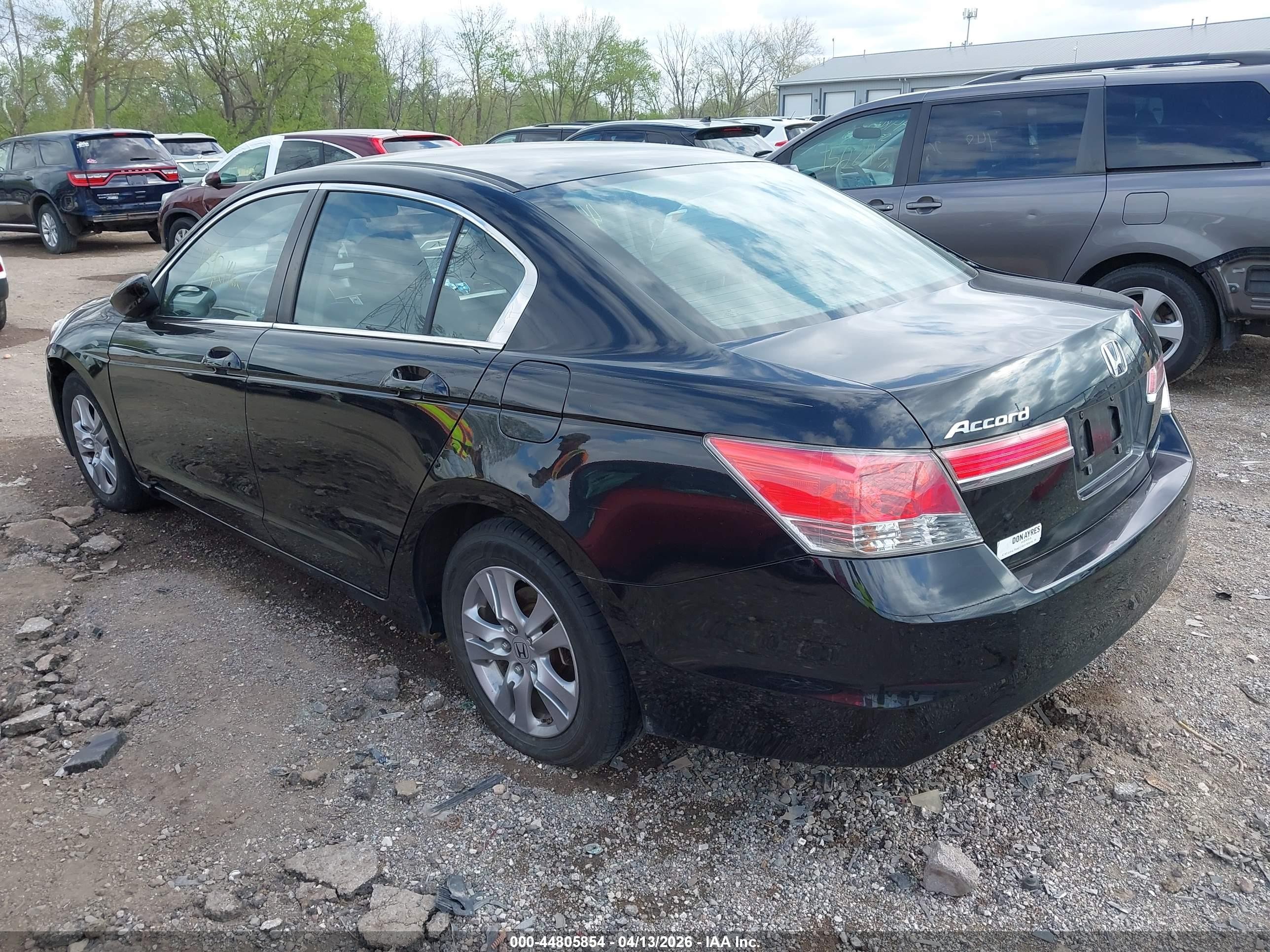 2012 Honda Accord 2.4 Se Black vin: 1HGCP2F62CA096102