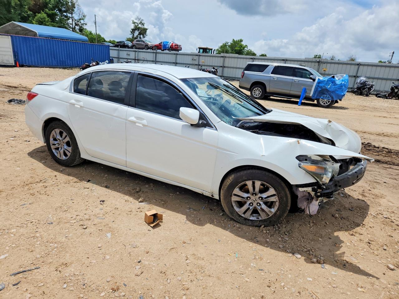 2012 Honda Accord Se White vin: 1HGCP2F62CA099825
