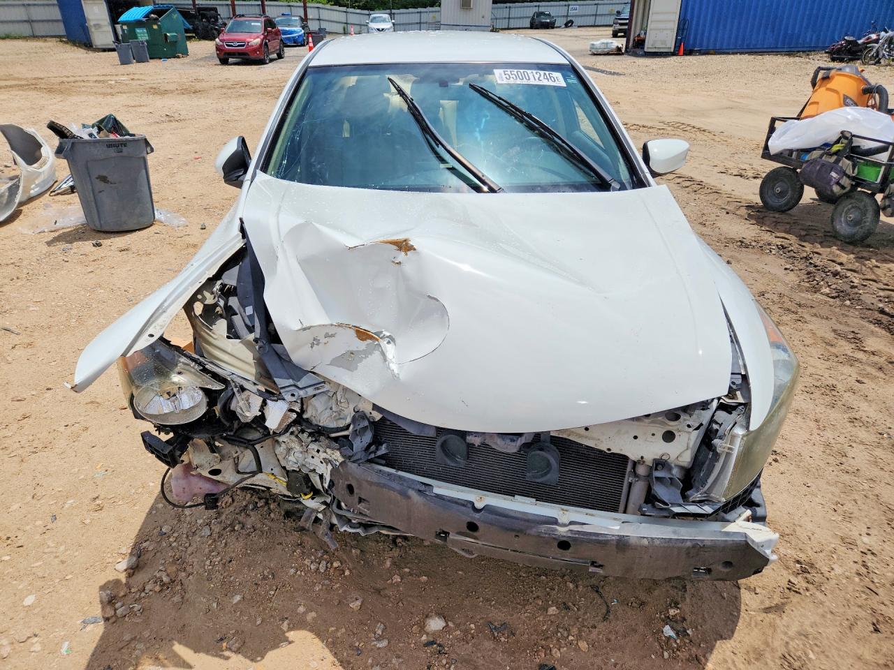 2012 Honda Accord Se White vin: 1HGCP2F62CA099825