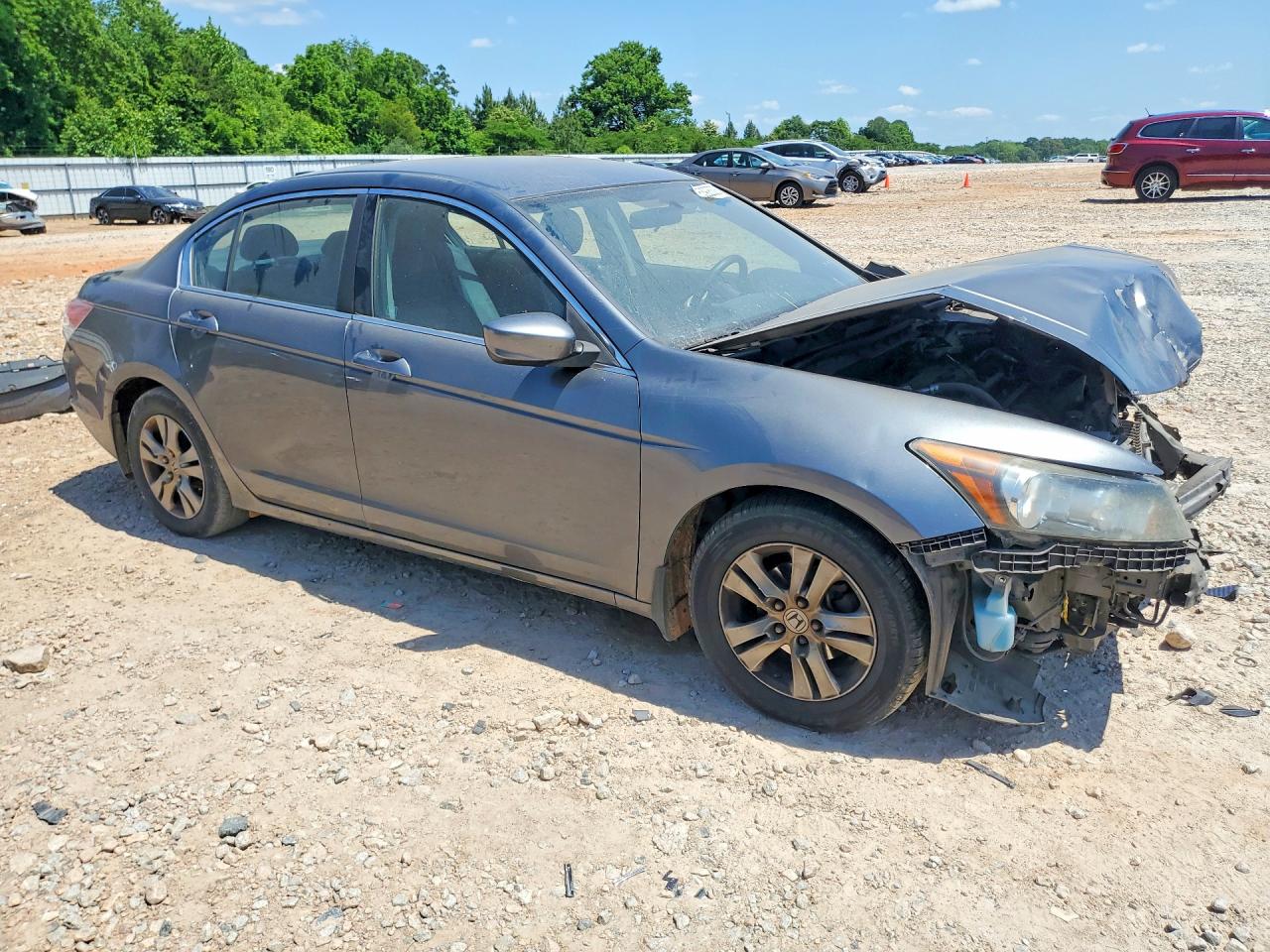 2012 Honda Accord Se Gray vin: 1HGCP2F62CA120432