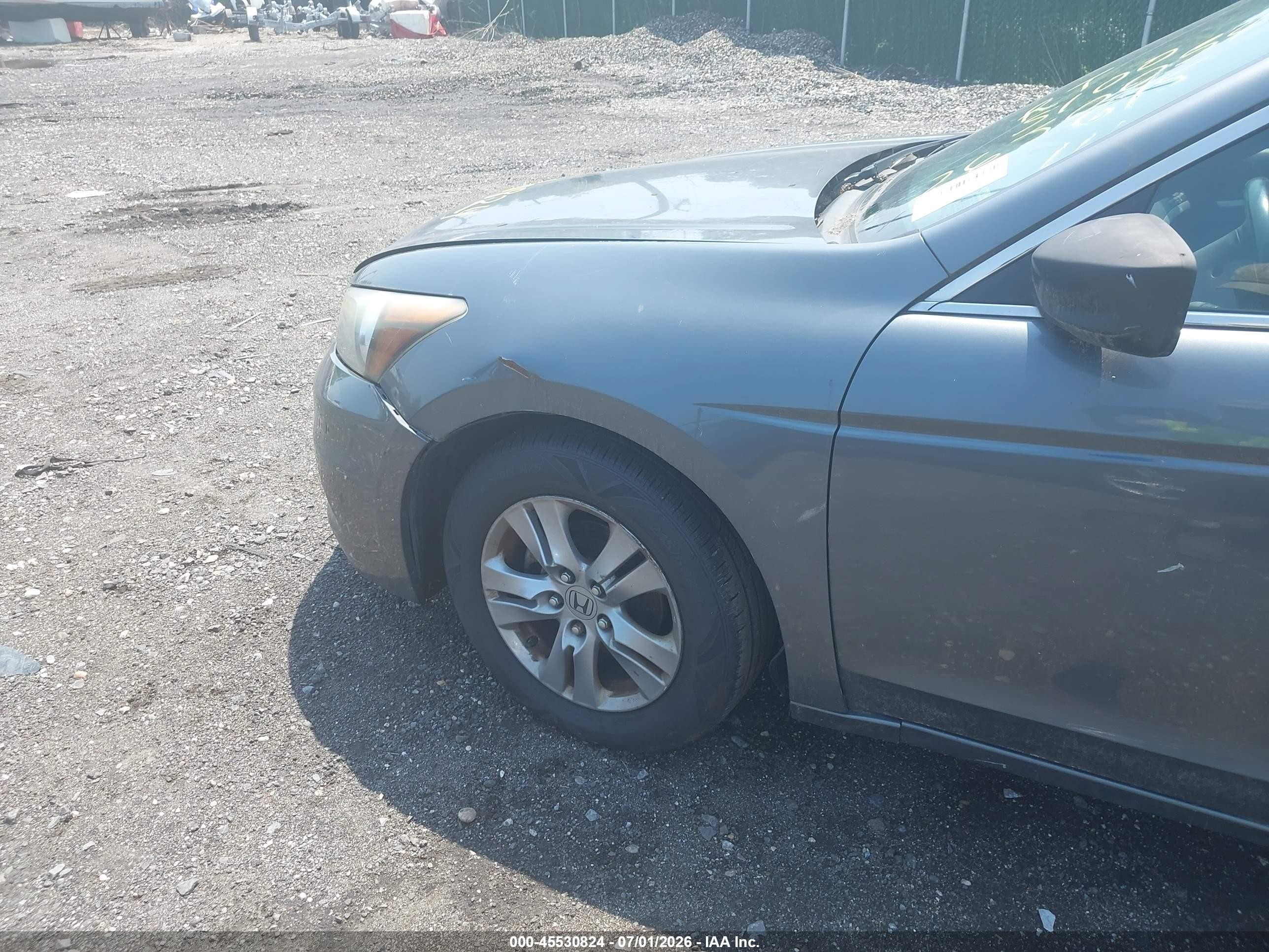 2012 Honda Accord 2.4 Se Gray vin: 1HGCP2F62CA139479