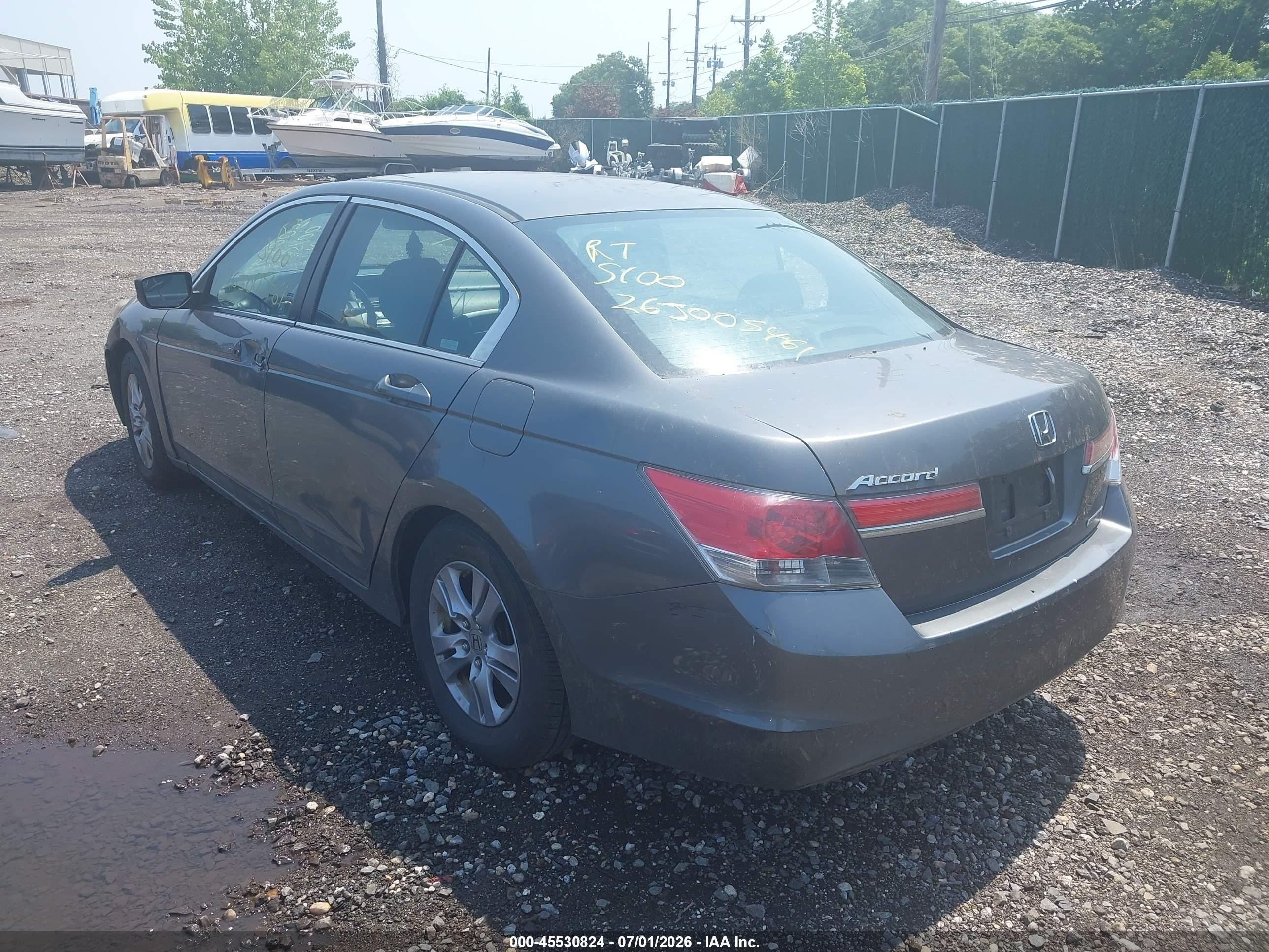 2012 Honda Accord 2.4 Se Gray vin: 1HGCP2F62CA139479