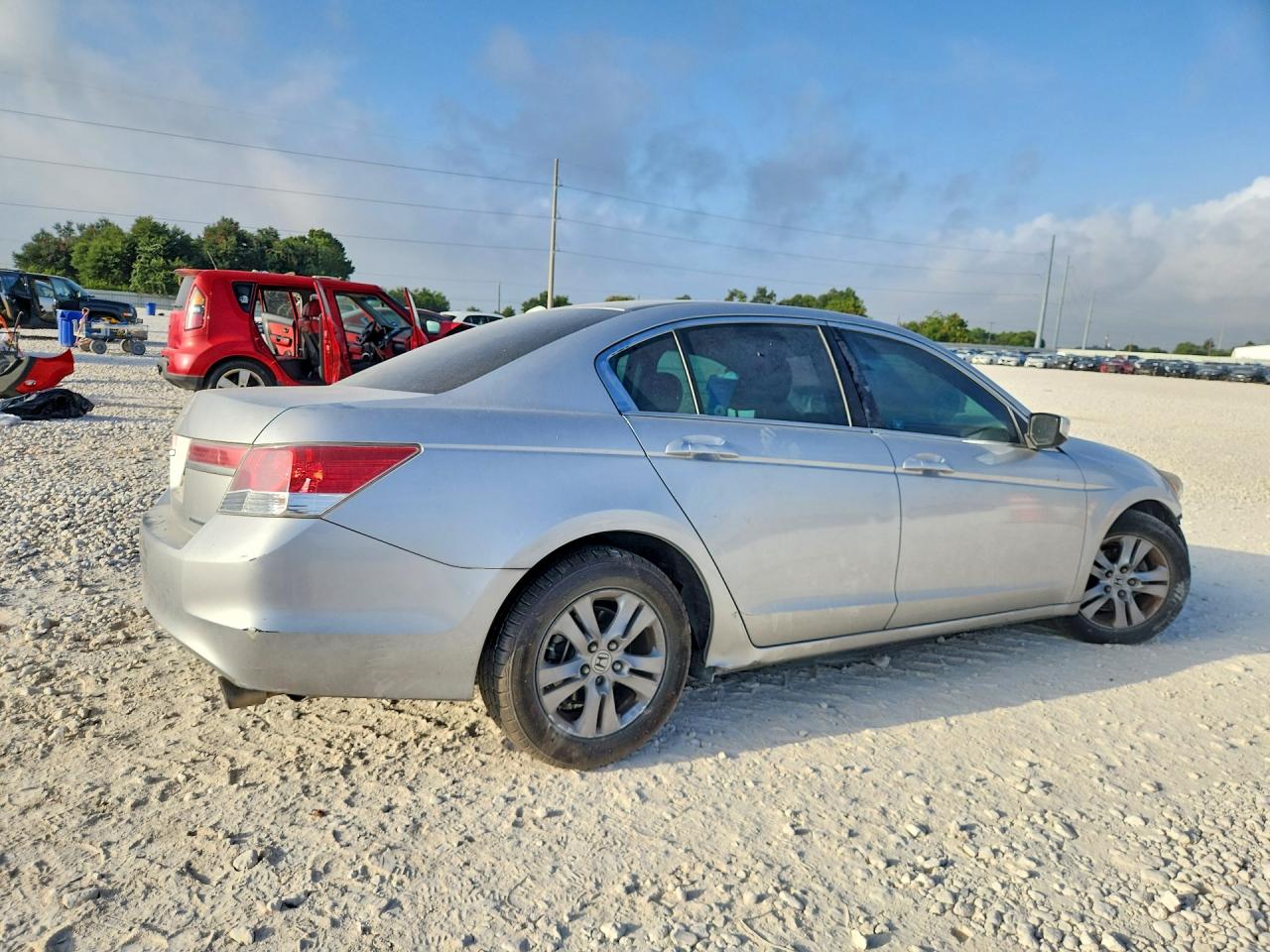 2012 Honda Accord Se Silver vin: 1HGCP2F62CA155603