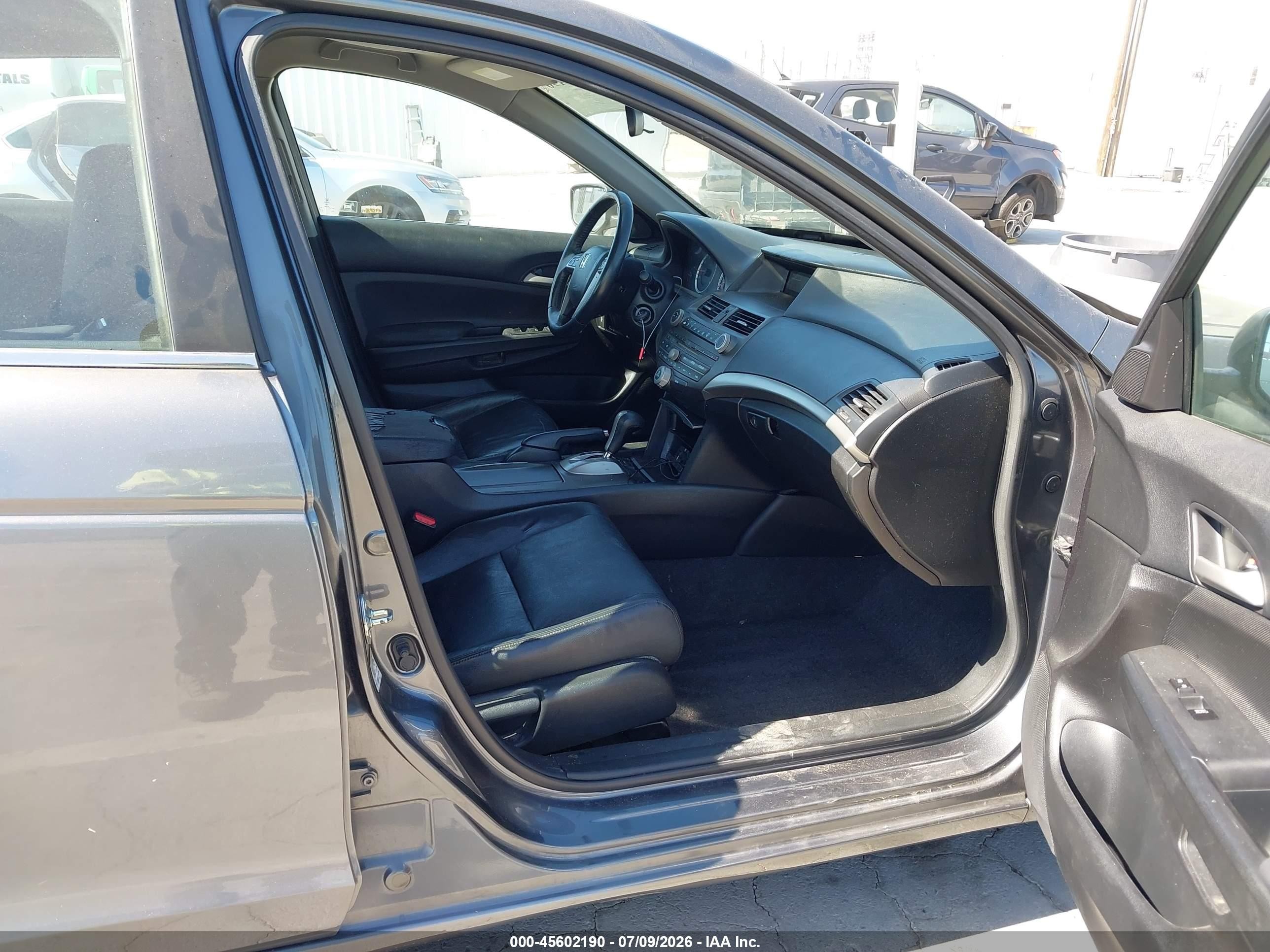 2012 Honda Accord 2.4 Se Gray vin: 1HGCP2F62CA168349