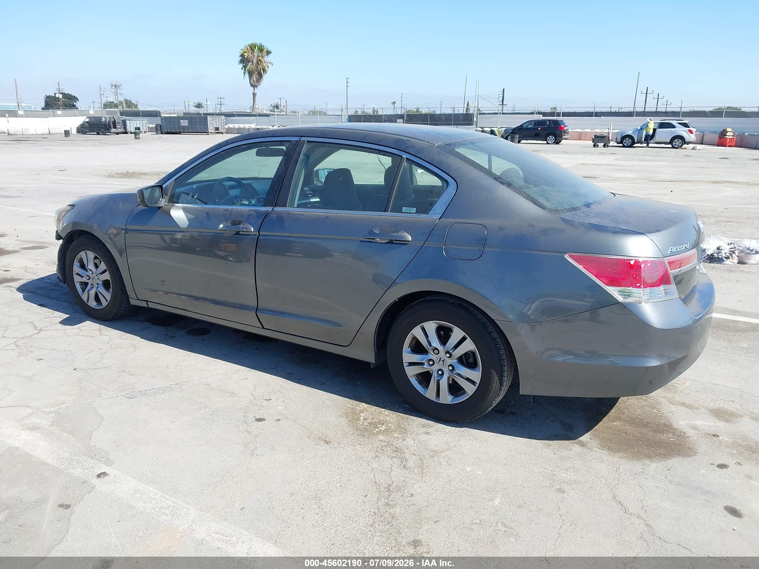2012 Honda Accord 2.4 Se Gray vin: 1HGCP2F62CA168349