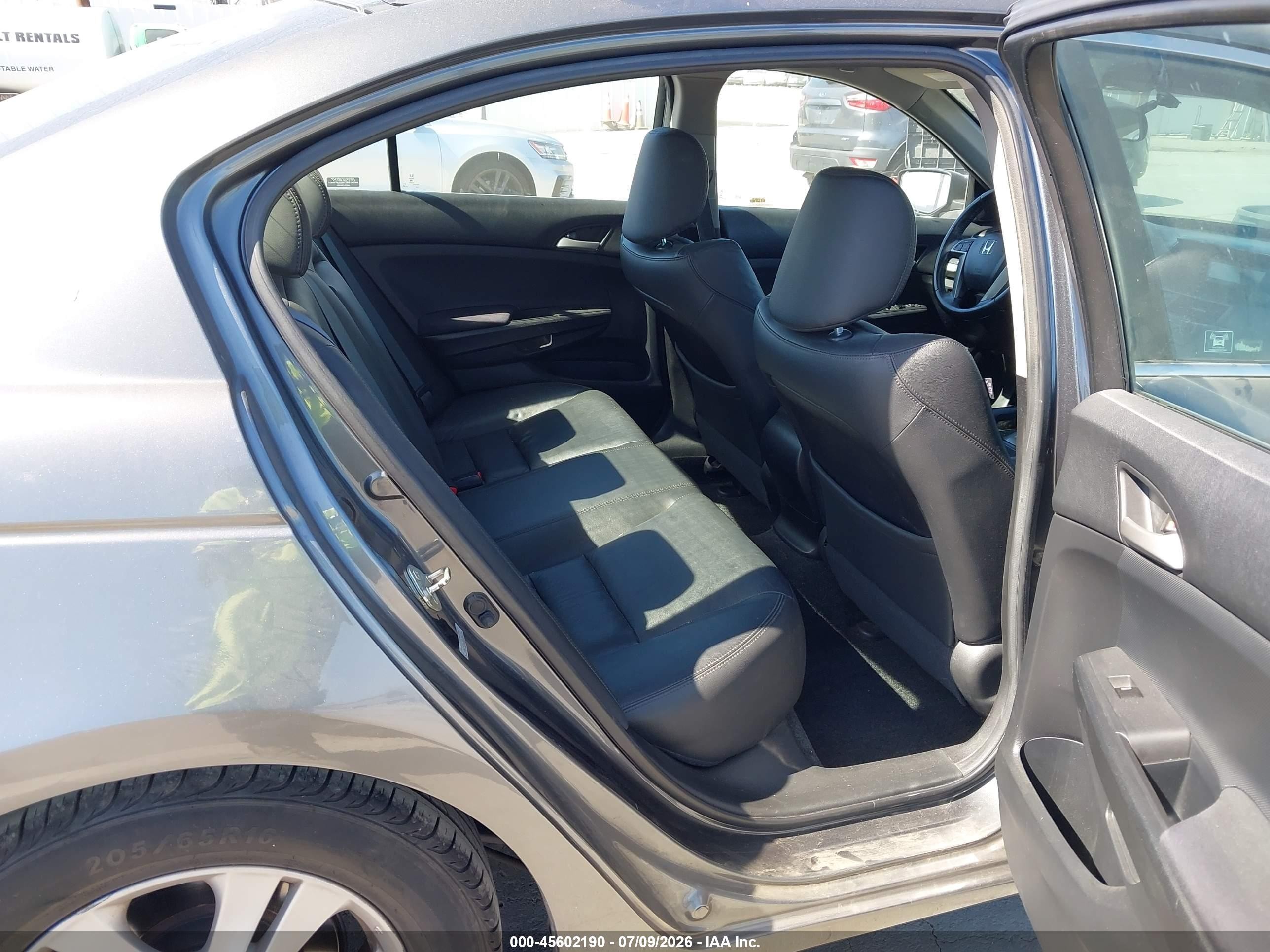 2012 Honda Accord 2.4 Se Gray vin: 1HGCP2F62CA168349
