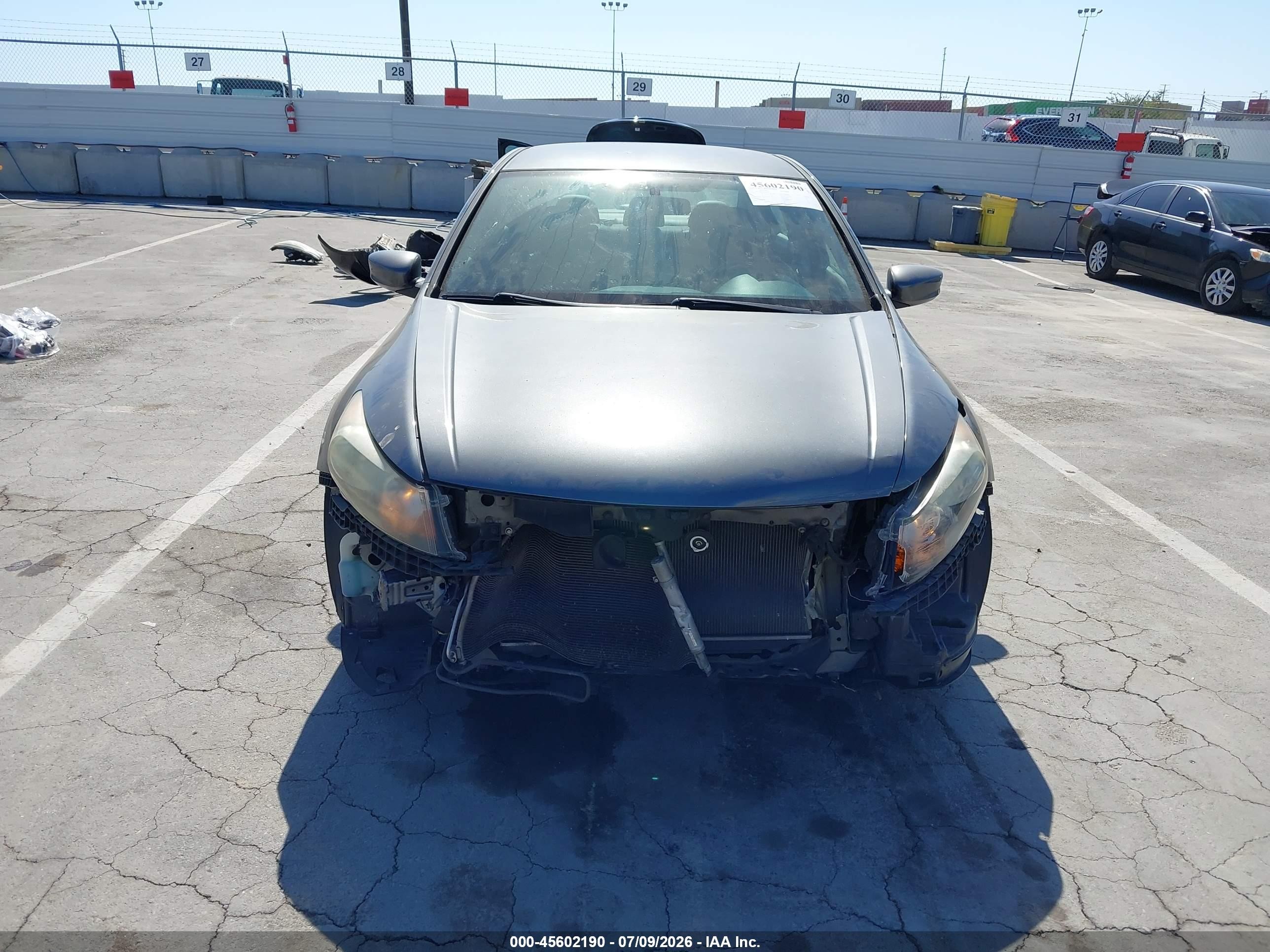 2012 Honda Accord 2.4 Se Gray vin: 1HGCP2F62CA168349