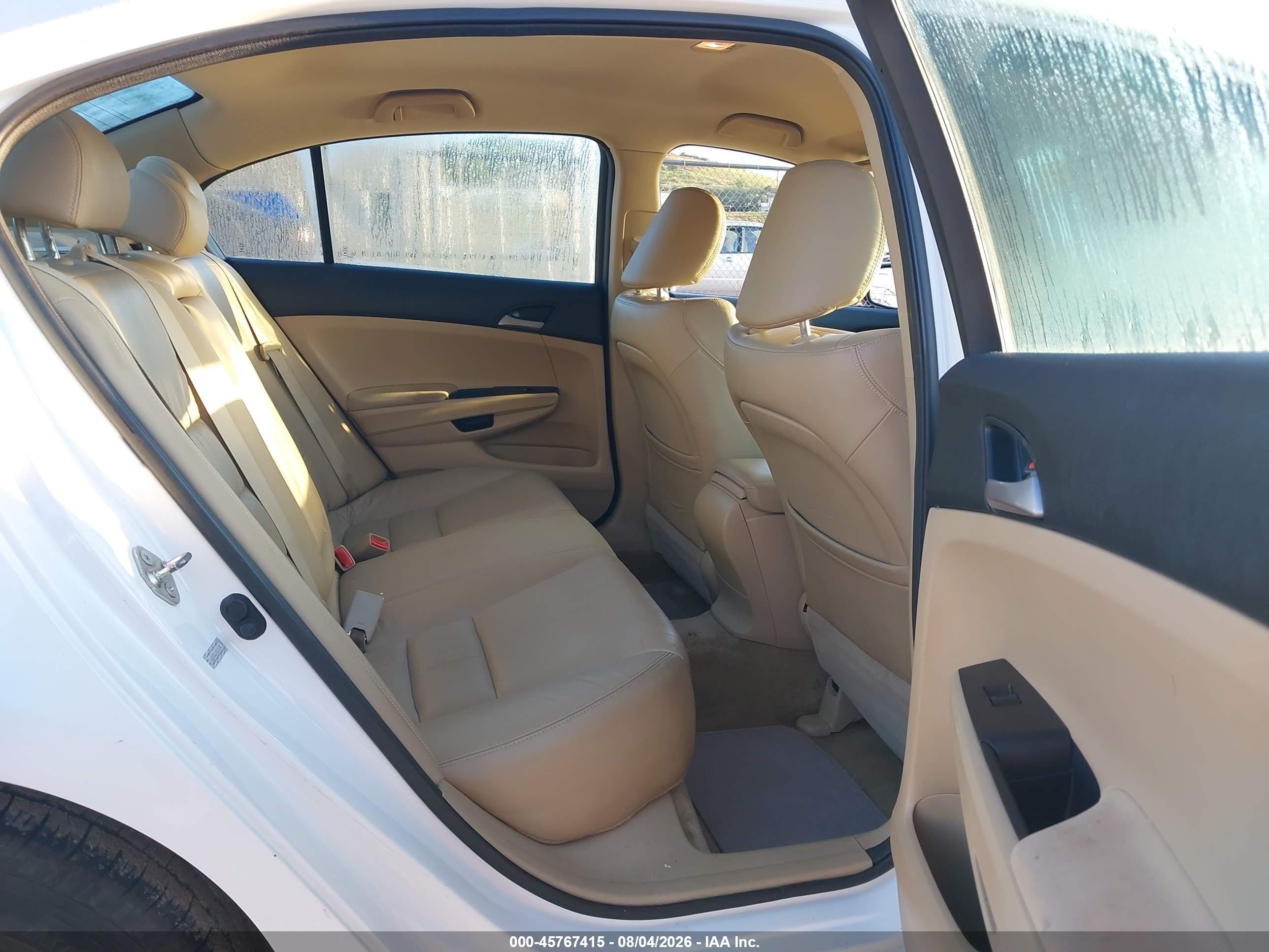 2012 Honda Accord 2.4 Se Белый vin: 1HGCP2F62CA171199