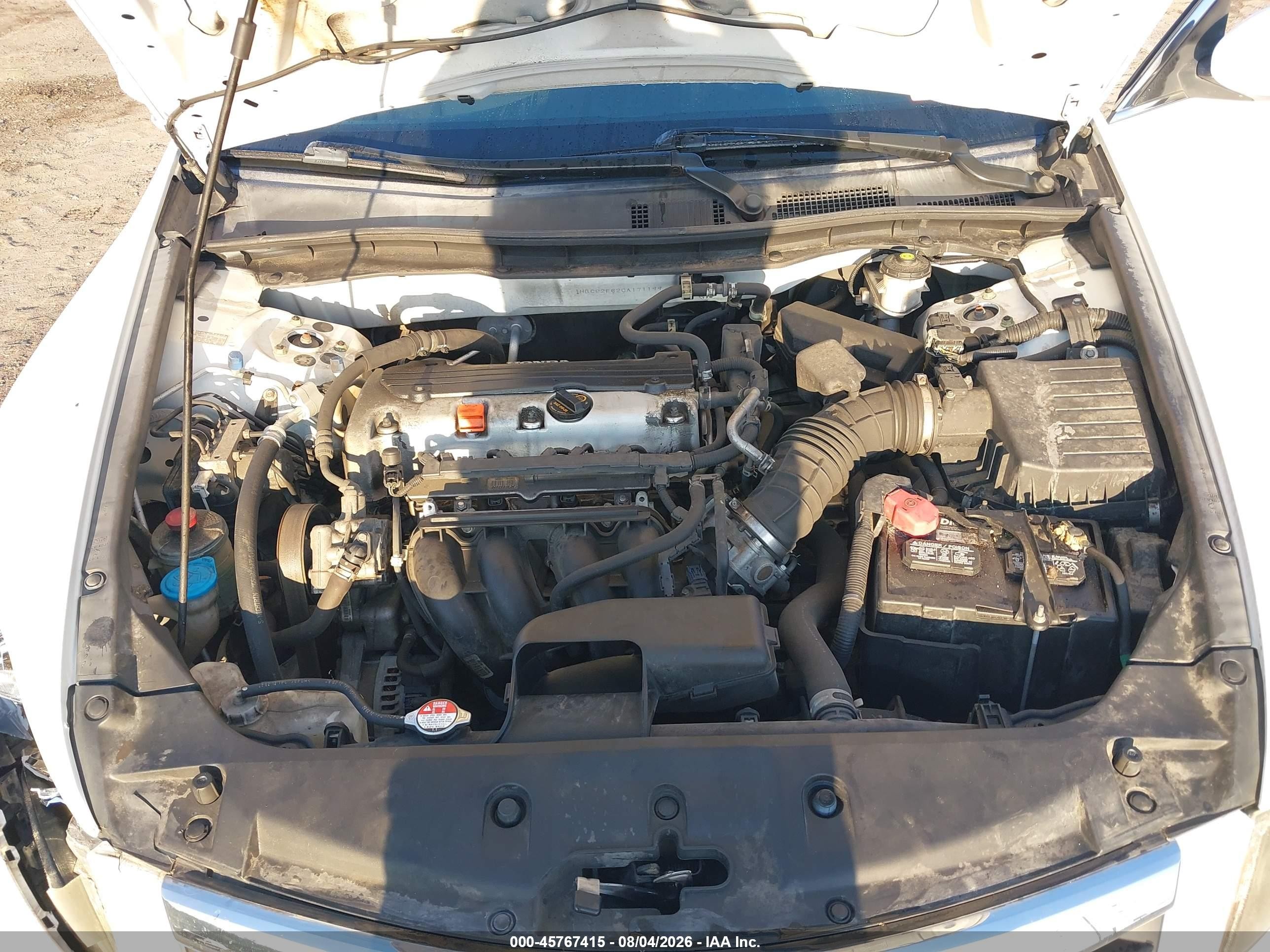 2012 Honda Accord 2.4 Se Белый vin: 1HGCP2F62CA171199
