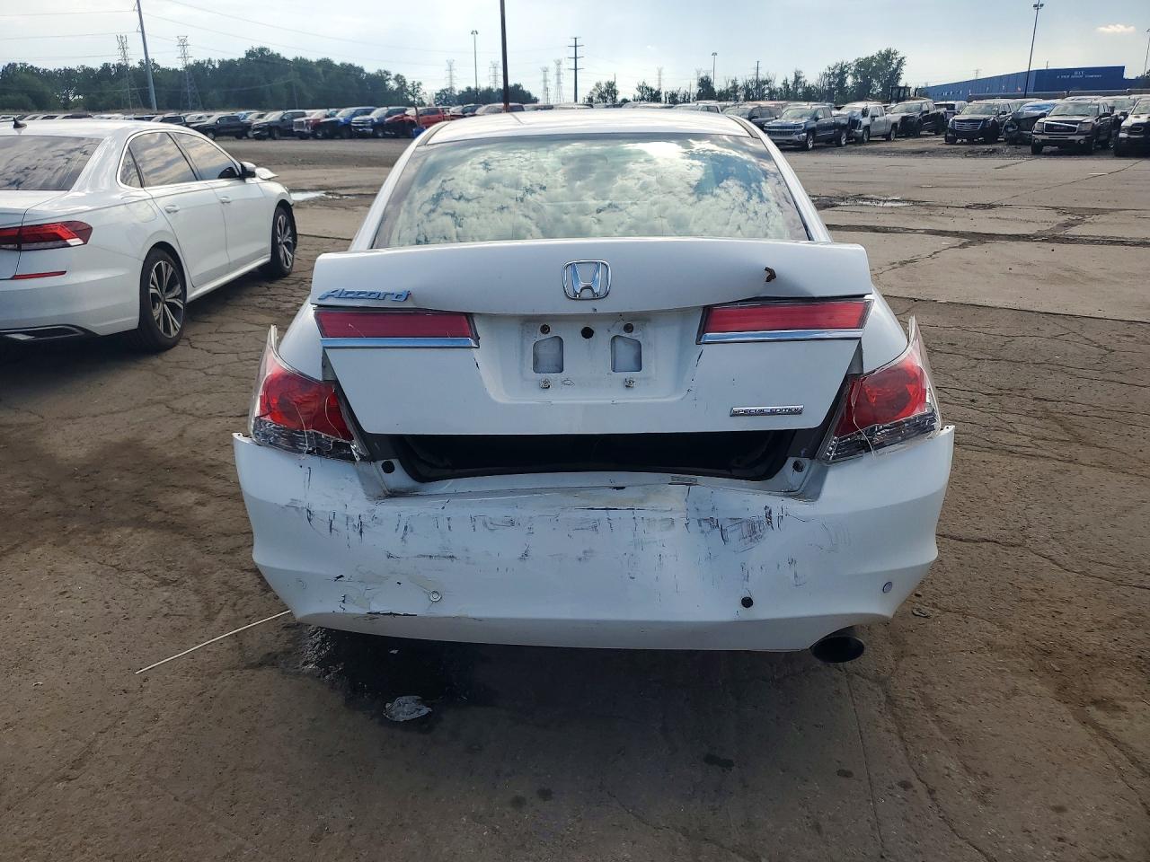 2012 Honda Accord Se White vin: 1HGCP2F62CA175205