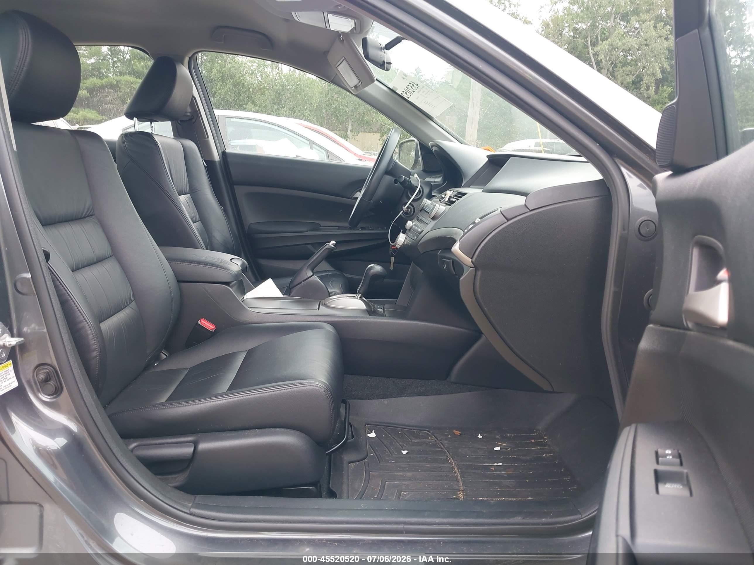 2012 Honda Accord 2.4 Se Серый vin: 1HGCP2F62CA198676