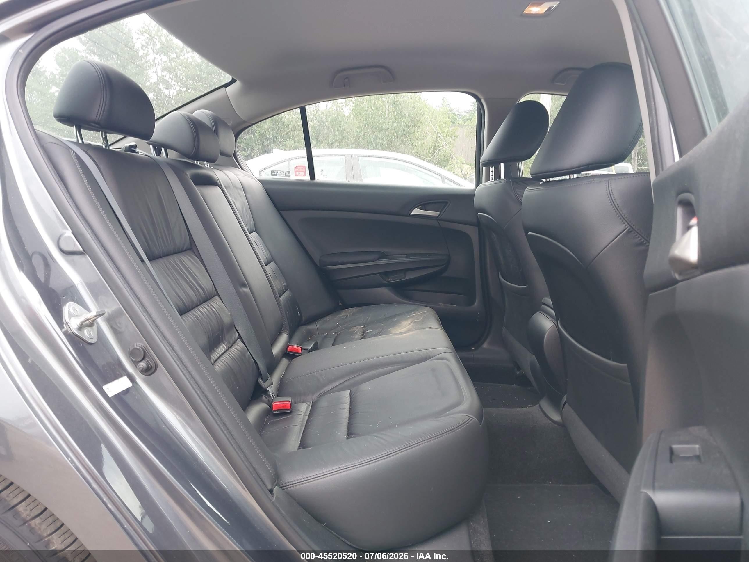 2012 Honda Accord 2.4 Se Серый vin: 1HGCP2F62CA198676