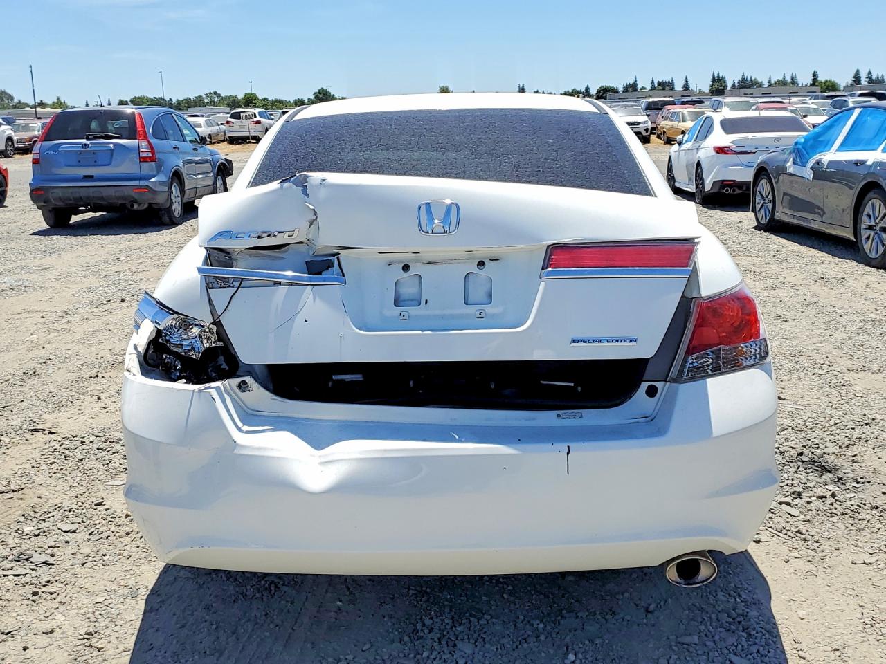 2012 Honda Accord Se Белый vin: 1HGCP2F62CA217095