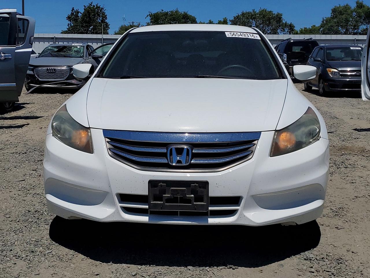 2012 Honda Accord Se Белый vin: 1HGCP2F62CA217095