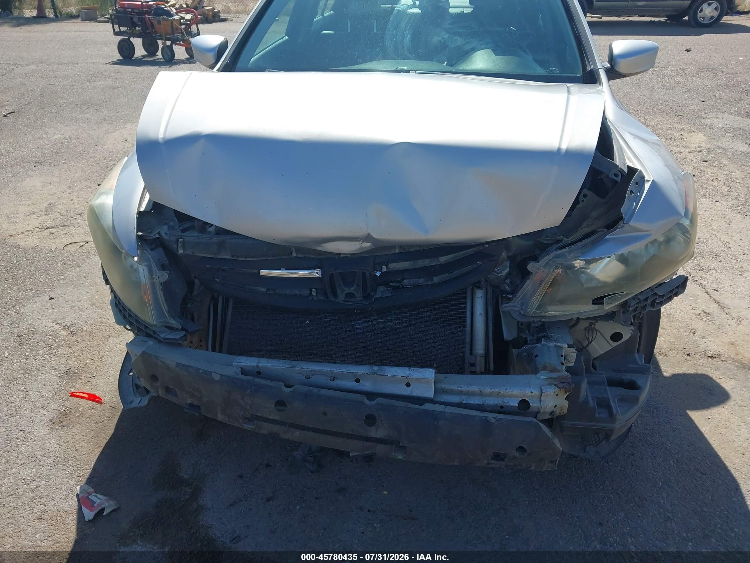 2012 Honda Accord 2.4 Se Silver vin: 1HGCP2F62CA223897