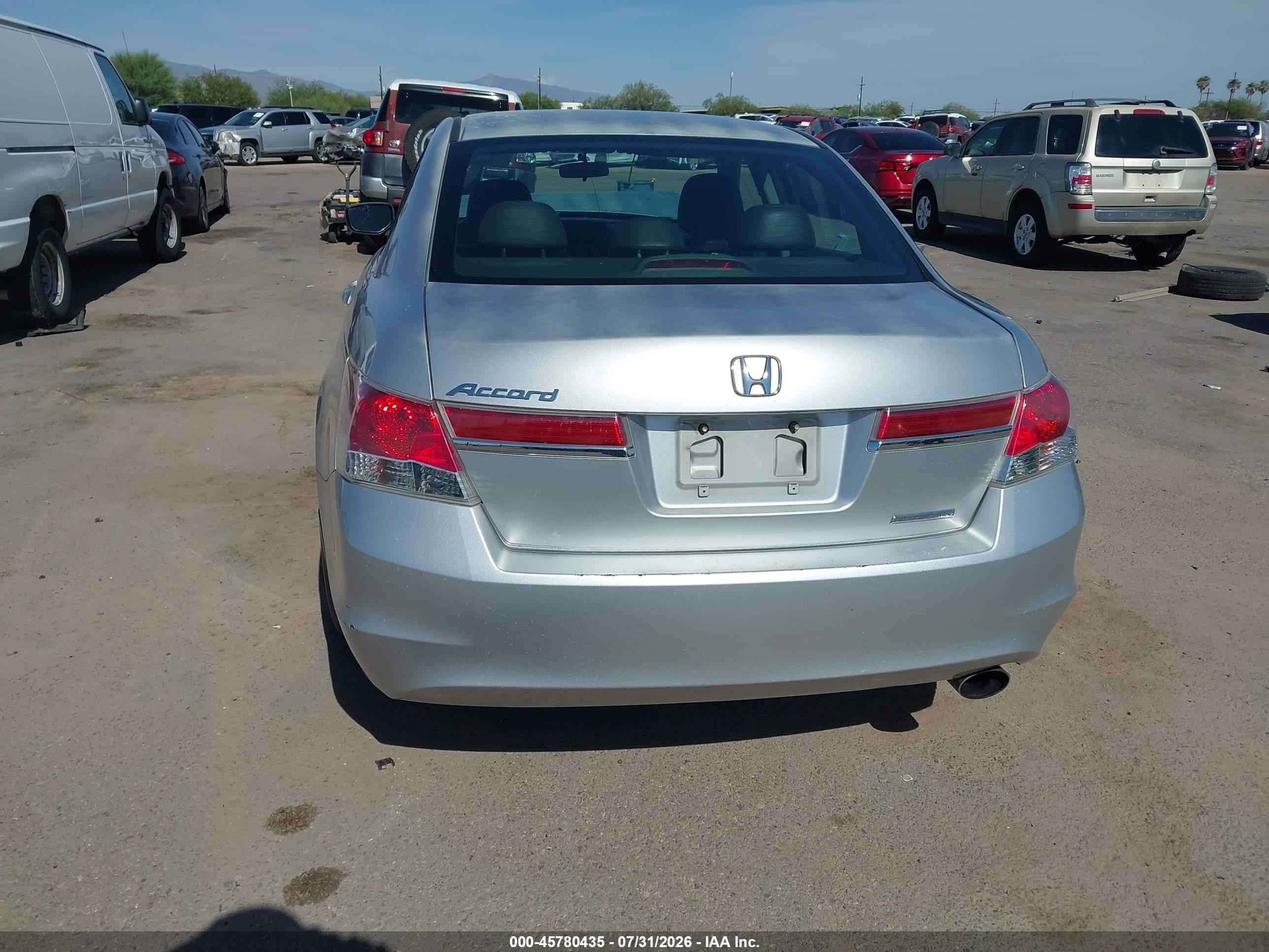 2012 Honda Accord 2.4 Se Silver vin: 1HGCP2F62CA223897