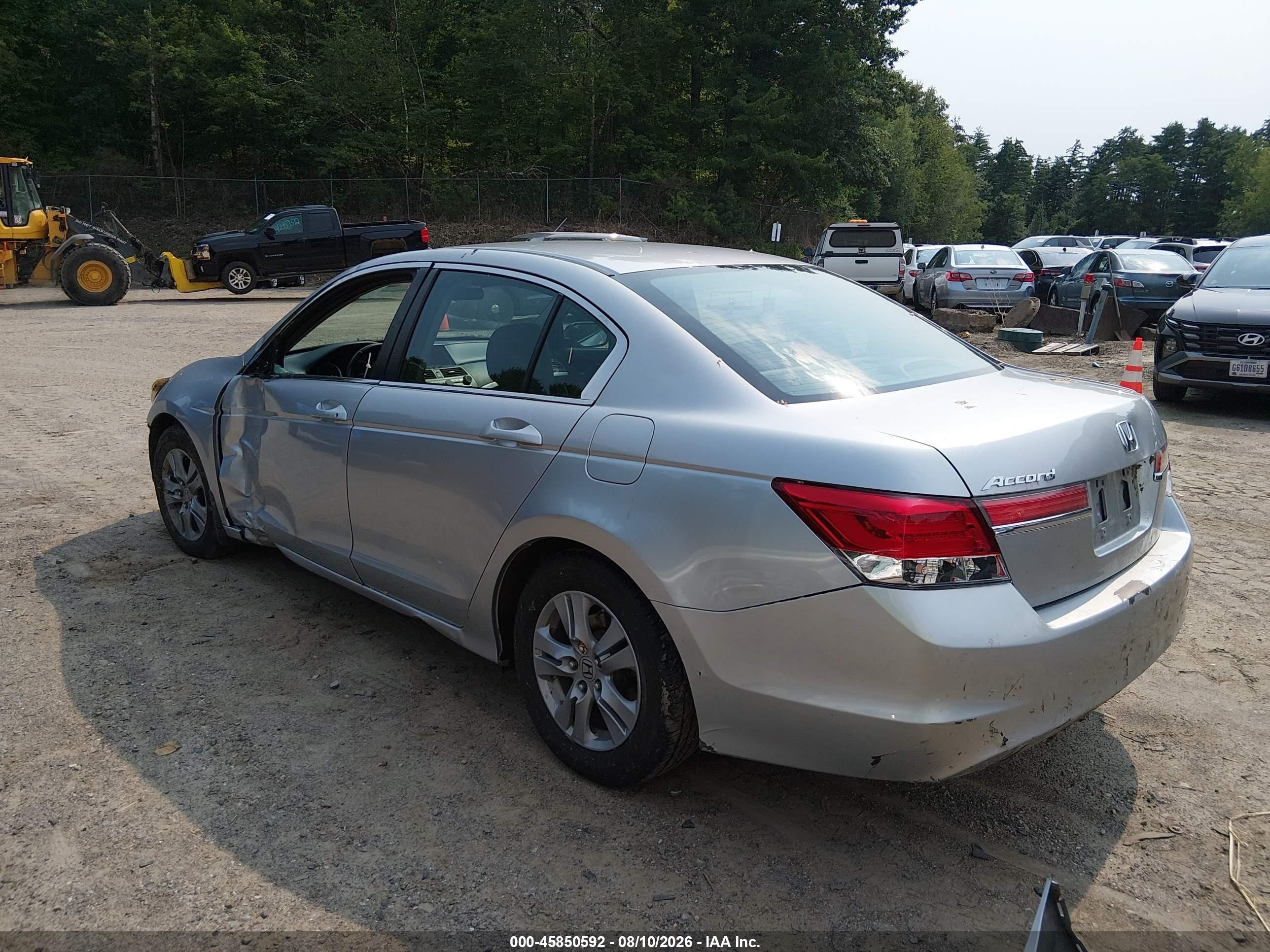 2011 Honda Accord 2.4 Se Silver vin: 1HGCP2F63BA026851