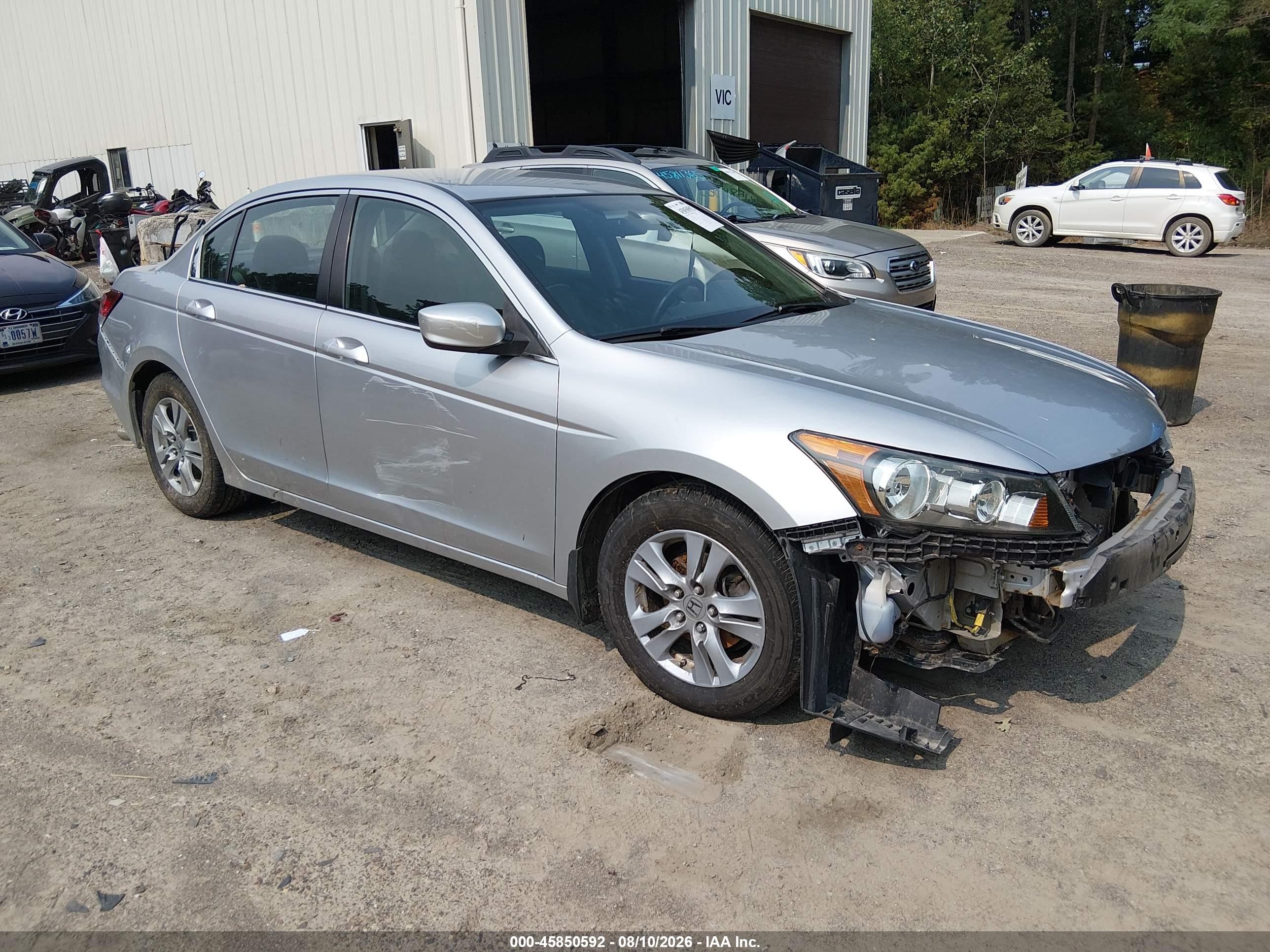 2011 Honda Accord 2.4 Se Silver vin: 1HGCP2F63BA026851