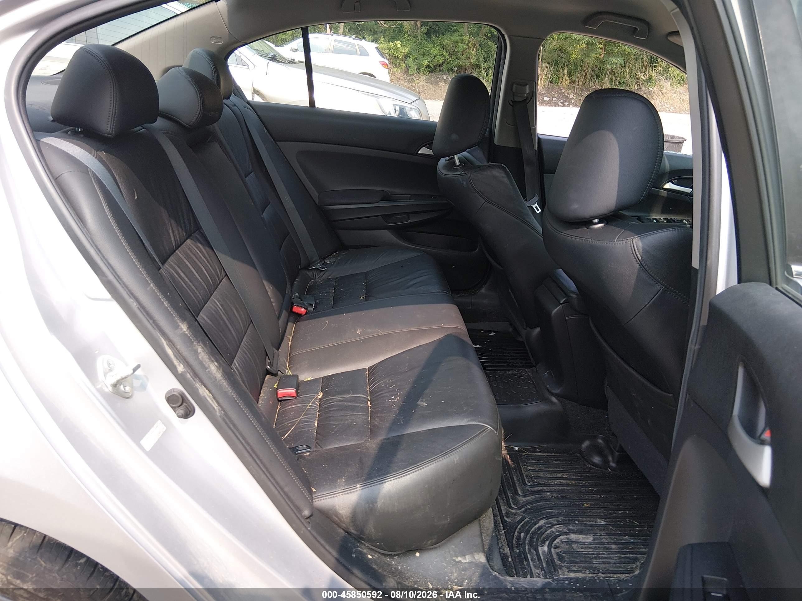2011 Honda Accord 2.4 Se Silver vin: 1HGCP2F63BA026851