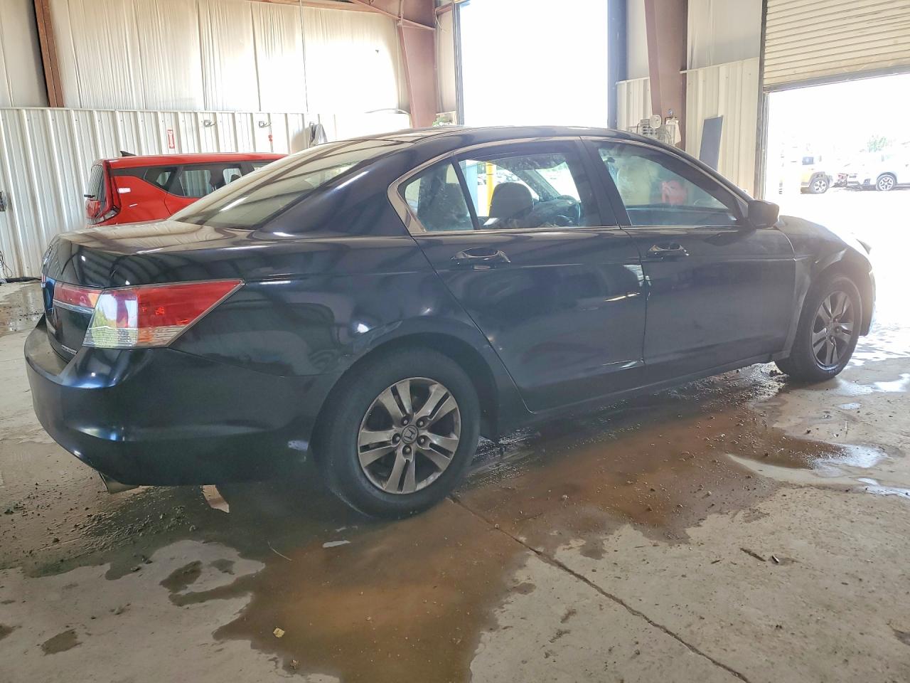 2011 Honda Accord Se Black vin: 1HGCP2F63BA070025