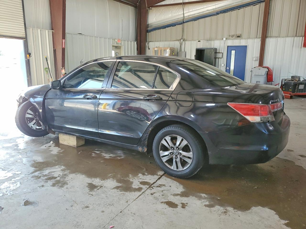 2011 Honda Accord Se Black vin: 1HGCP2F63BA070025
