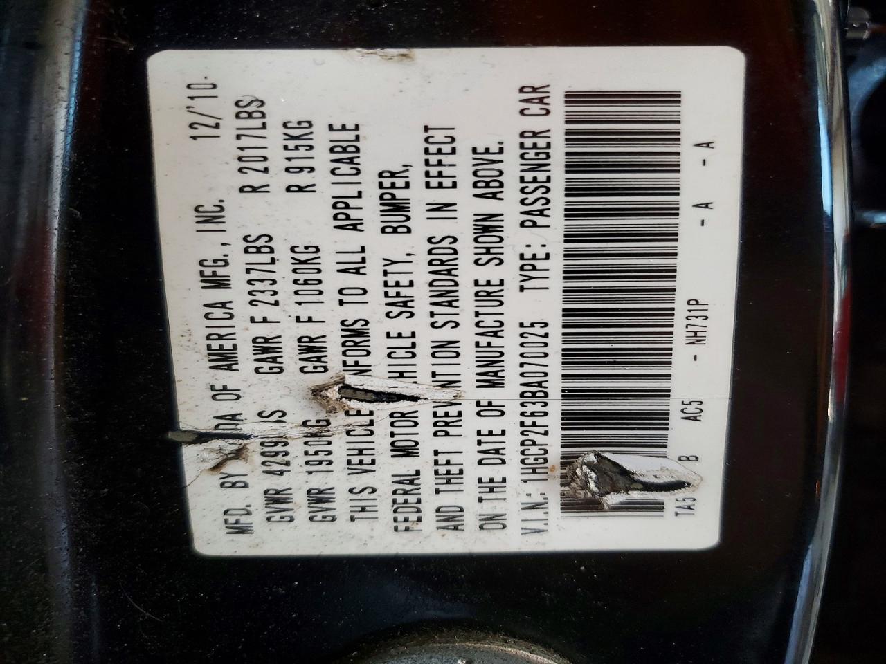 2011 Honda Accord Se Black vin: 1HGCP2F63BA070025