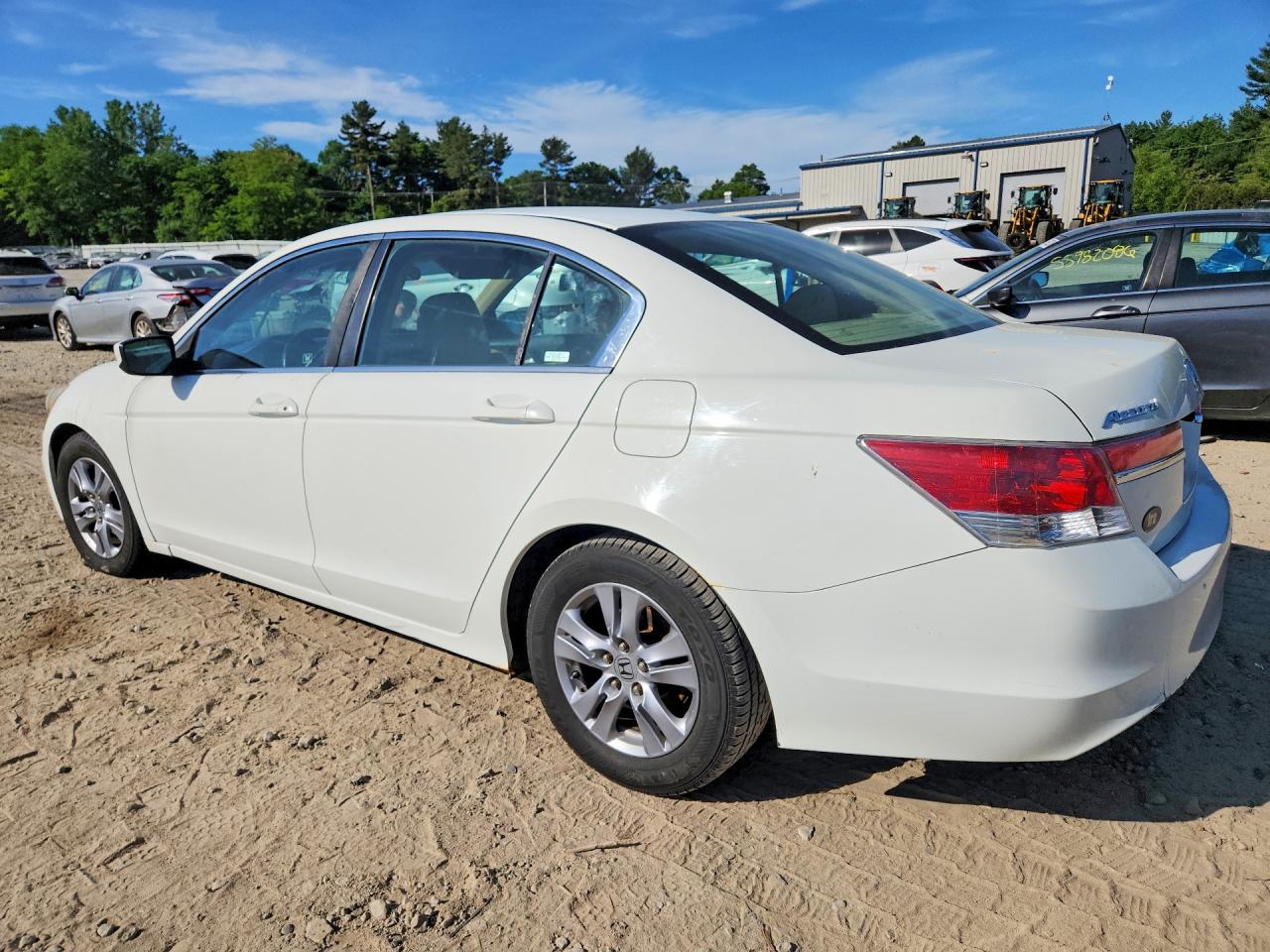 2011 Honda Accord Se White vin: 1HGCP2F63BA082126