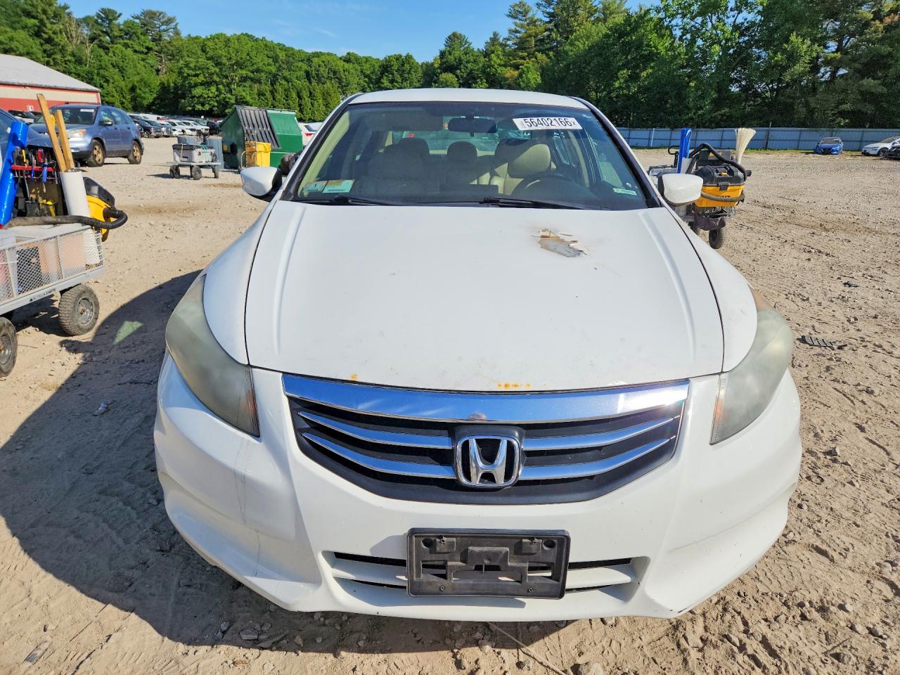 2011 Honda Accord Se White vin: 1HGCP2F63BA082126