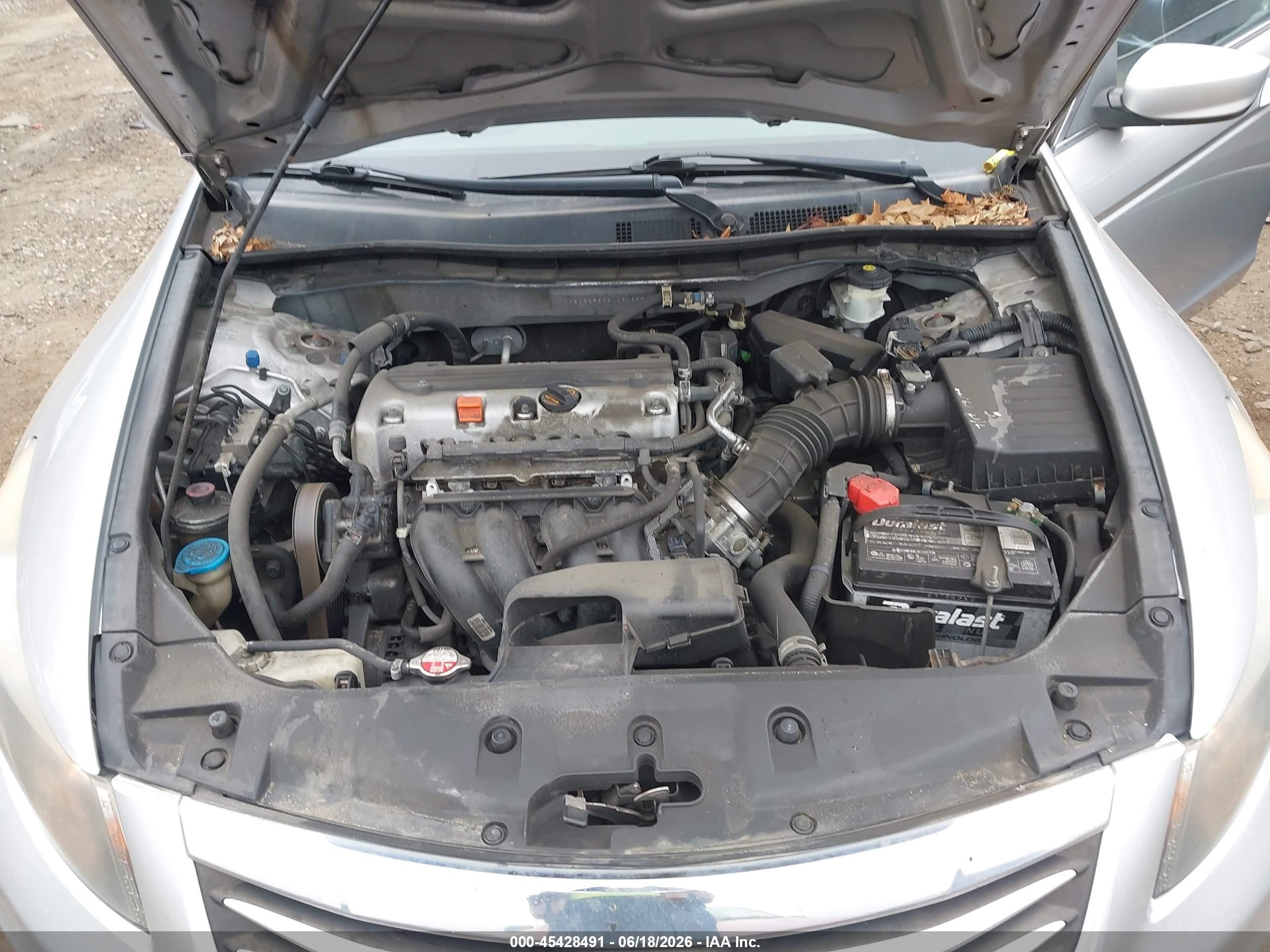 2011 Honda Accord 2.4 Se Silver vin: 1HGCP2F63BA090355