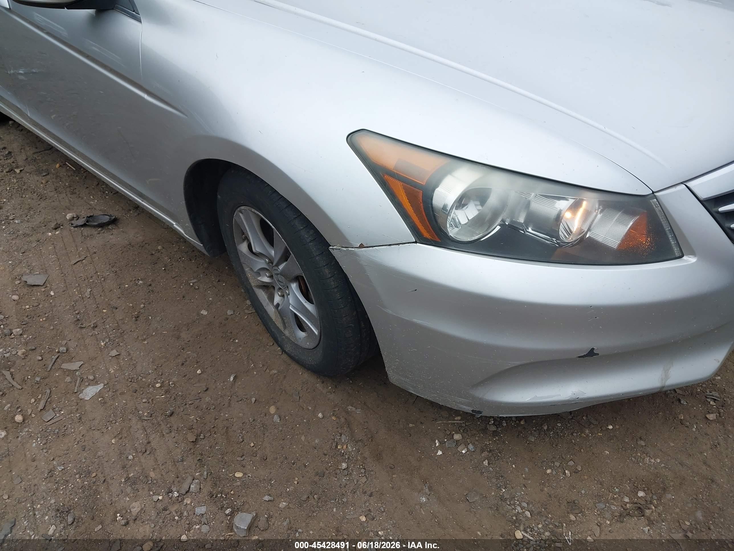 2011 Honda Accord 2.4 Se Silver vin: 1HGCP2F63BA090355
