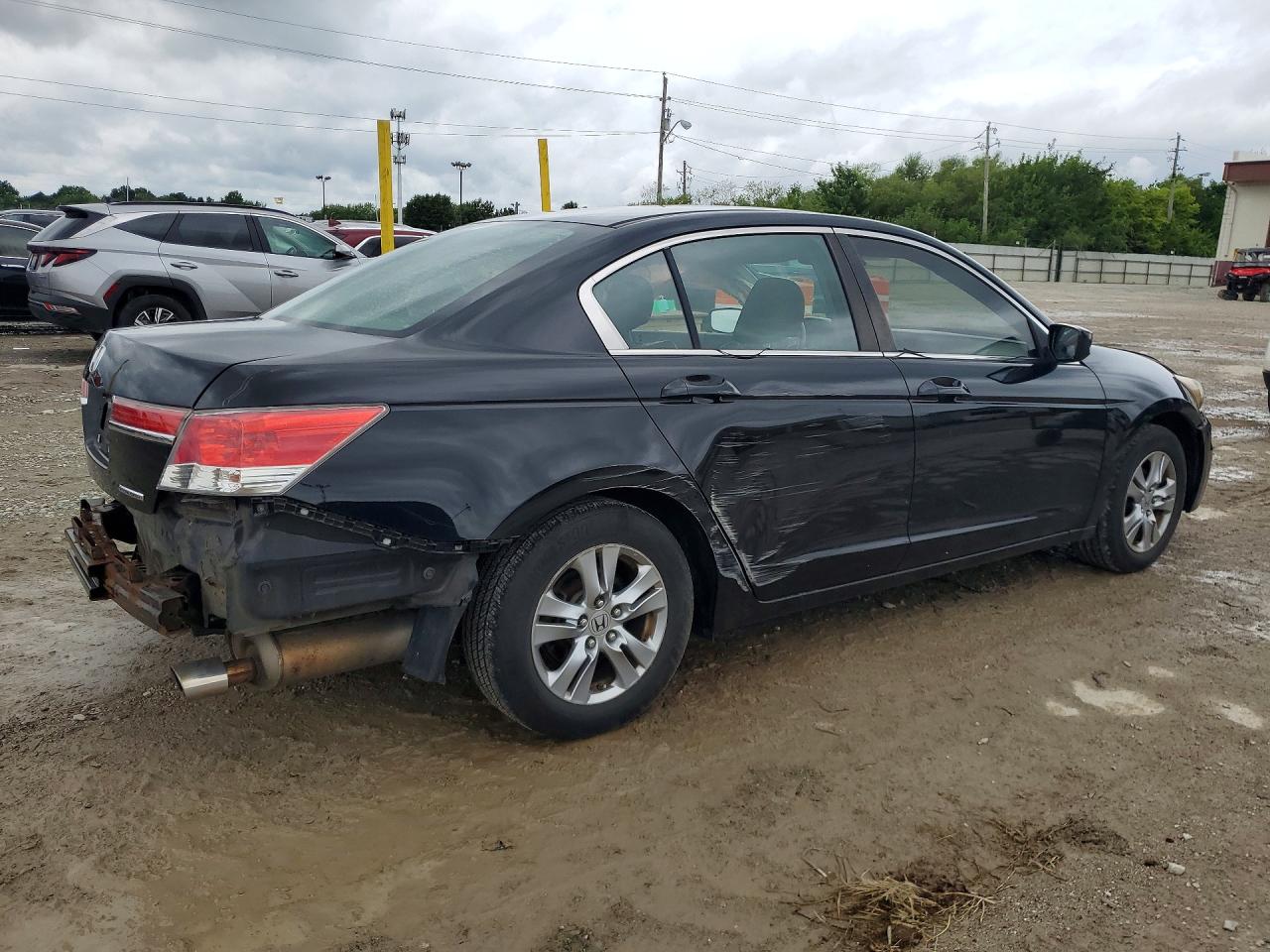 2011 Honda Accord Se Black vin: 1HGCP2F63BA158072