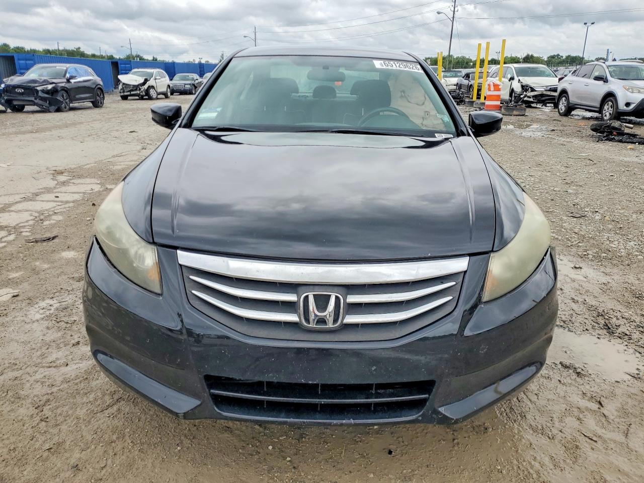 2011 Honda Accord Se Black vin: 1HGCP2F63BA158072