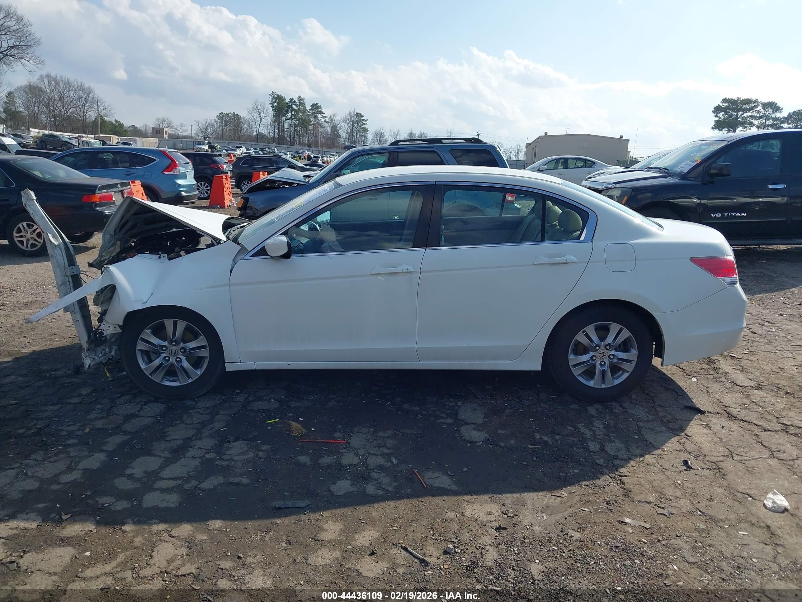 2012 Honda Accord 2.4 Se White vin: 1HGCP2F63CA013826