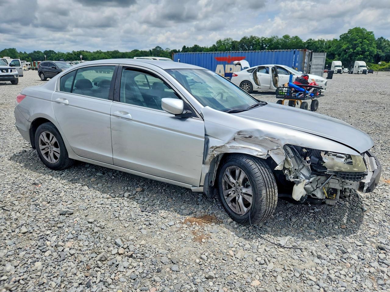 2012 Honda Accord Se Silver vin: 1HGCP2F63CA038385