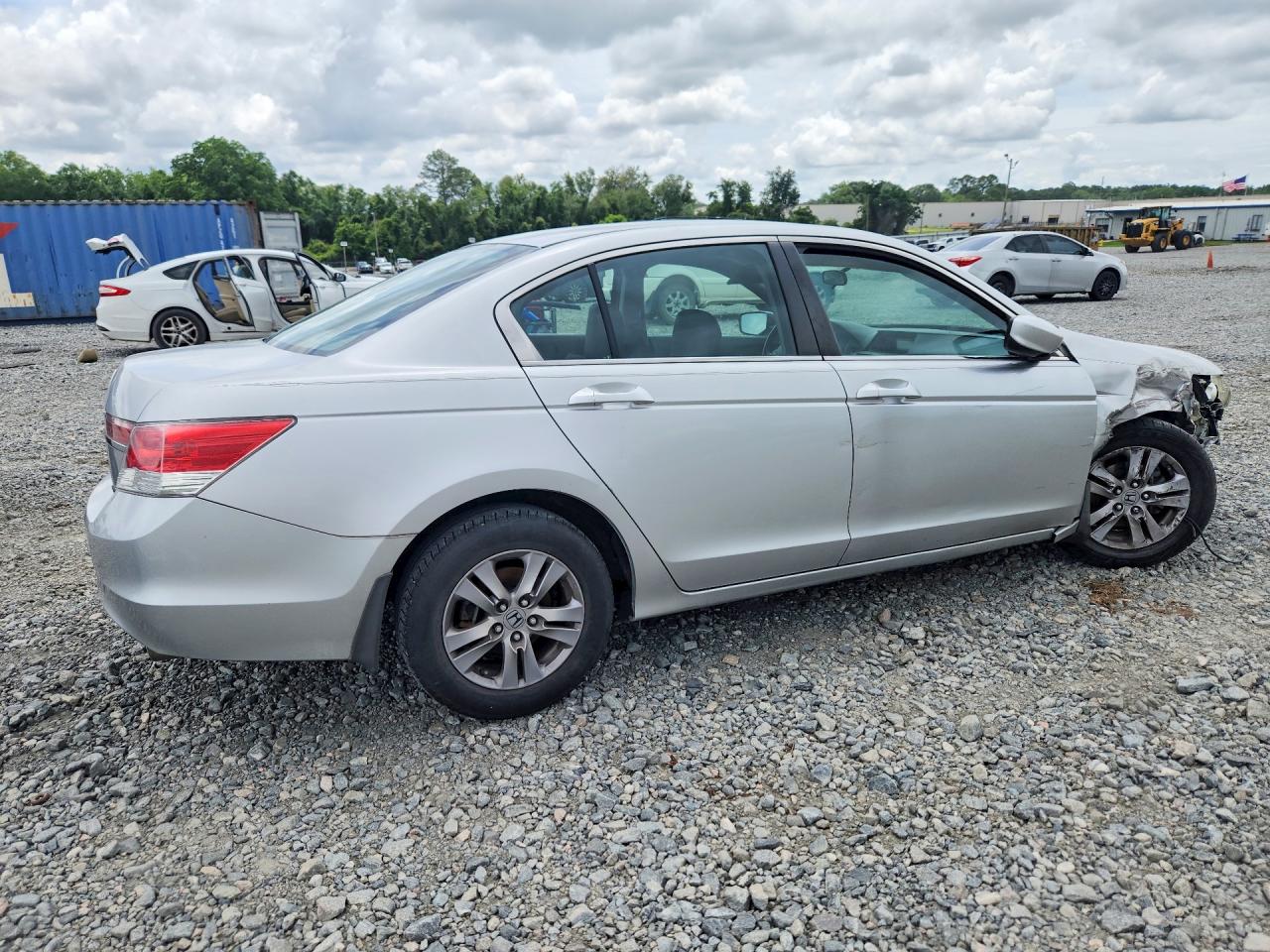 2012 Honda Accord Se Silver vin: 1HGCP2F63CA038385
