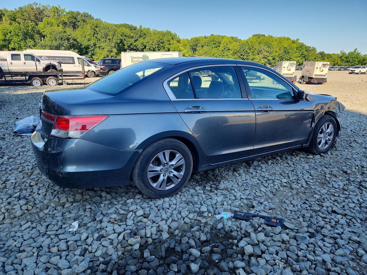 2012 Honda Accord Se White vin: 1HGCP2F63CA040363