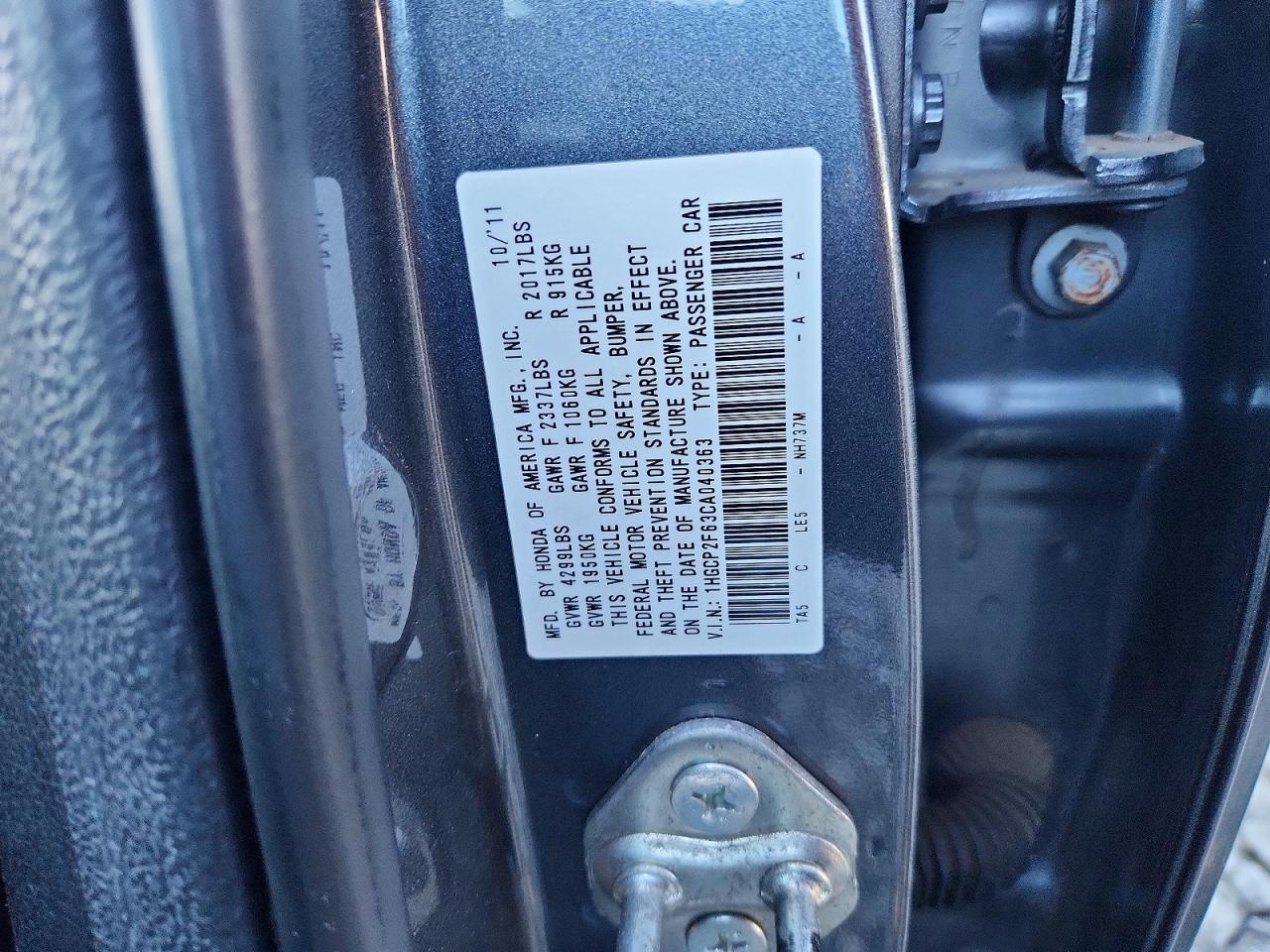 2012 Honda Accord Se White vin: 1HGCP2F63CA040363
