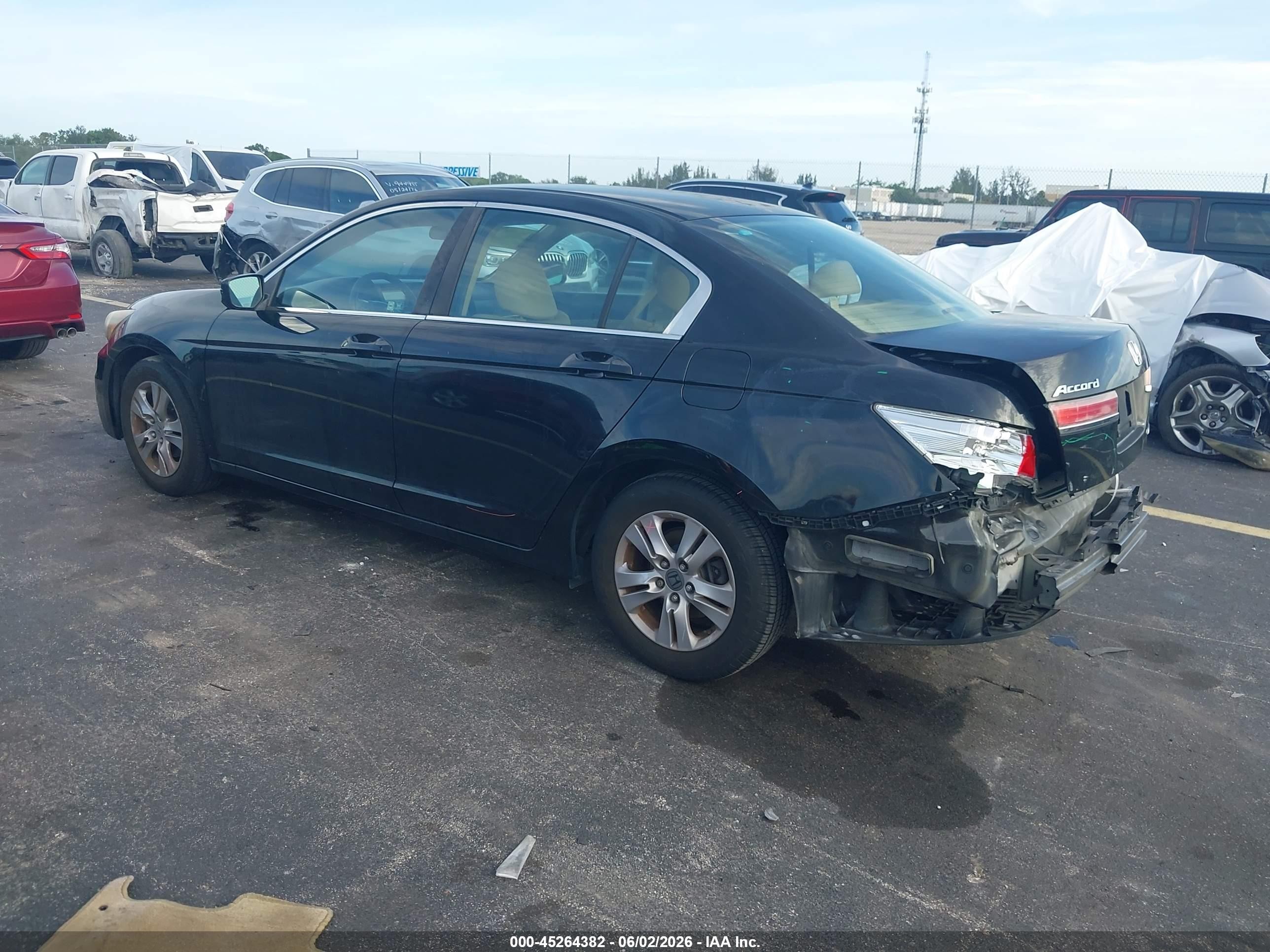 2012 Honda Accord 2.4 Se Черный vin: 1HGCP2F63CA041481
